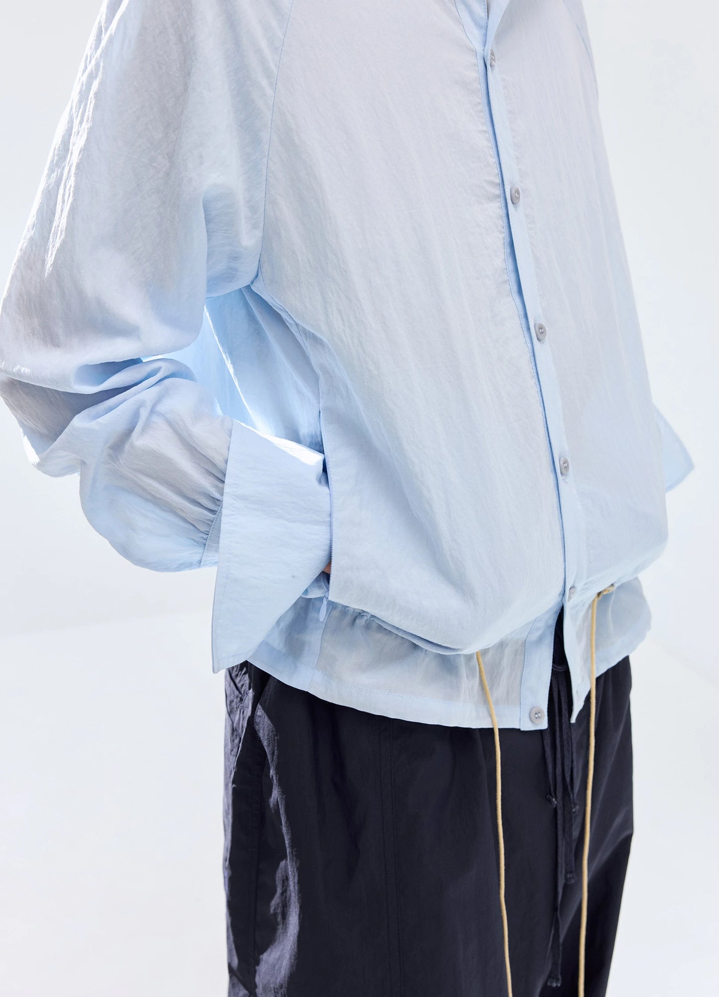 Lace Hood Shirt