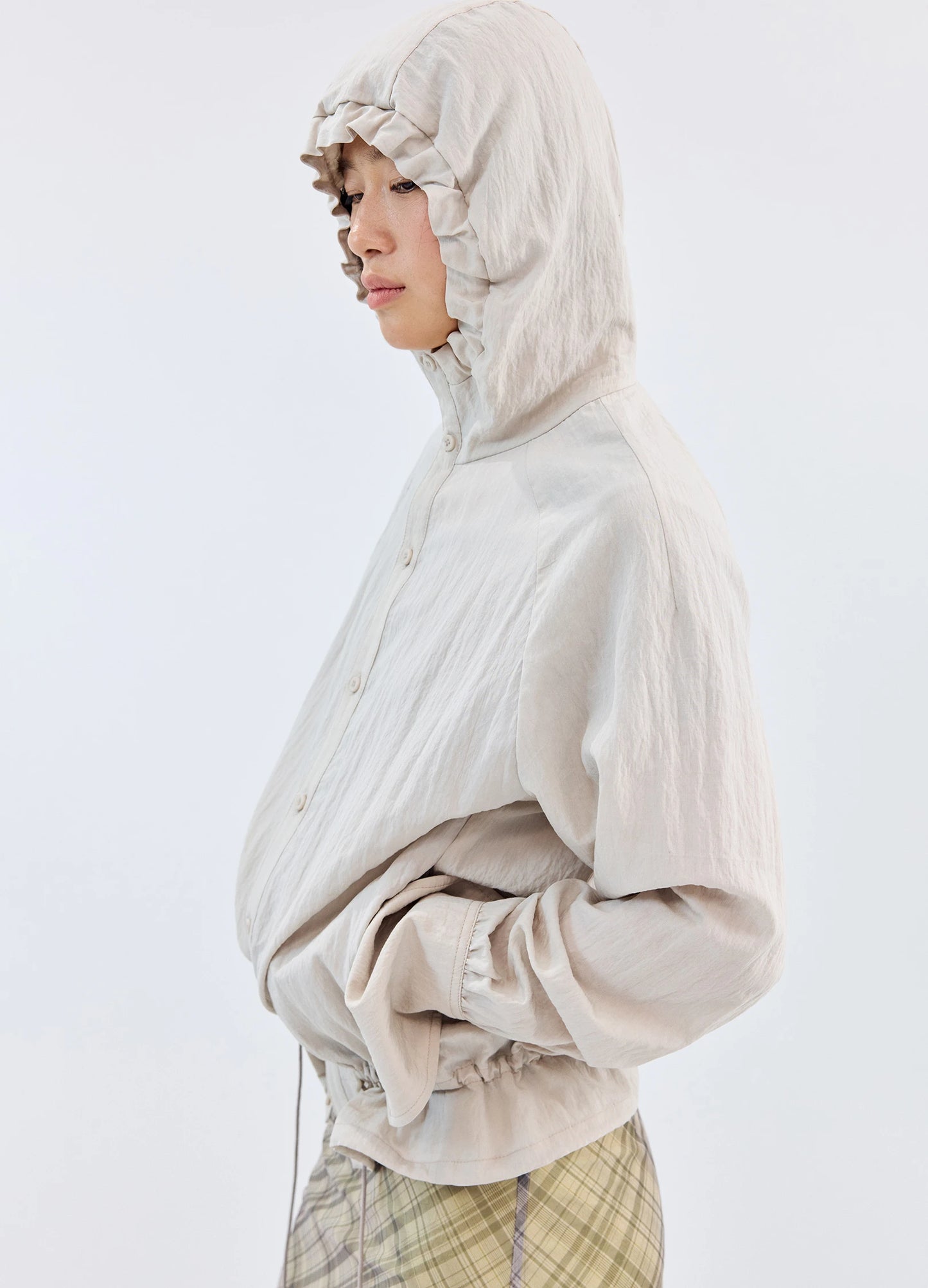 Lace Hood Shirt