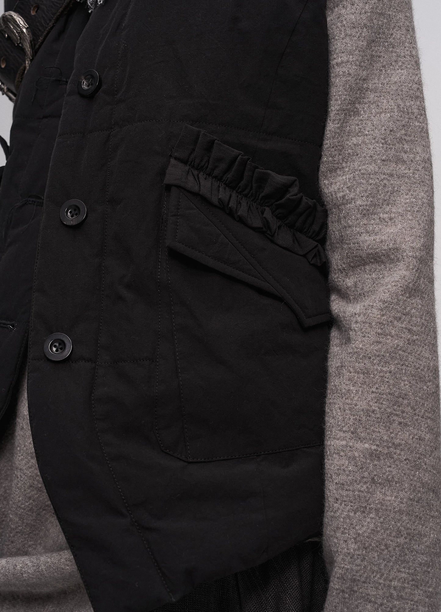 Lace Overlay Vest