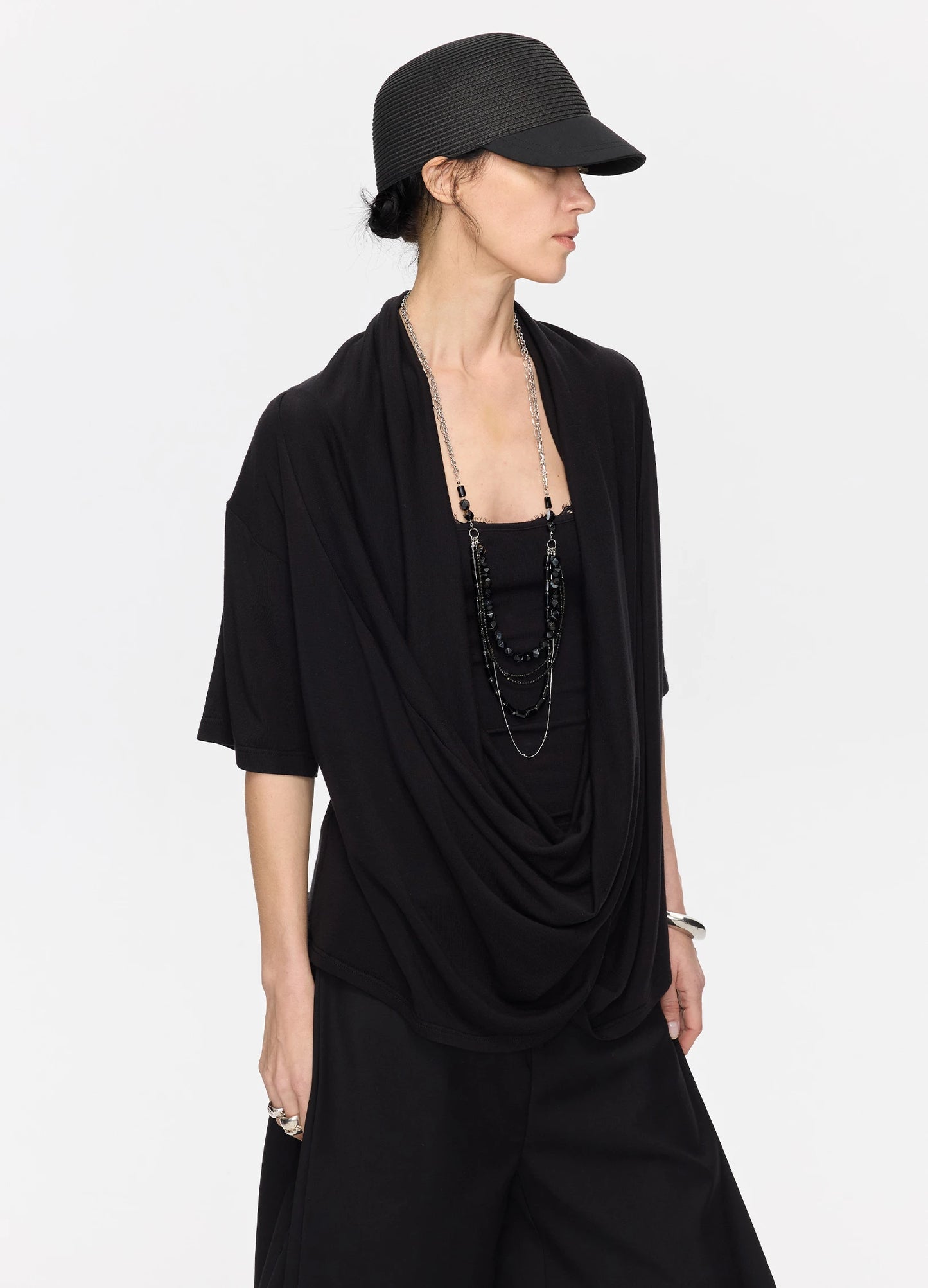 Layered Draped Top