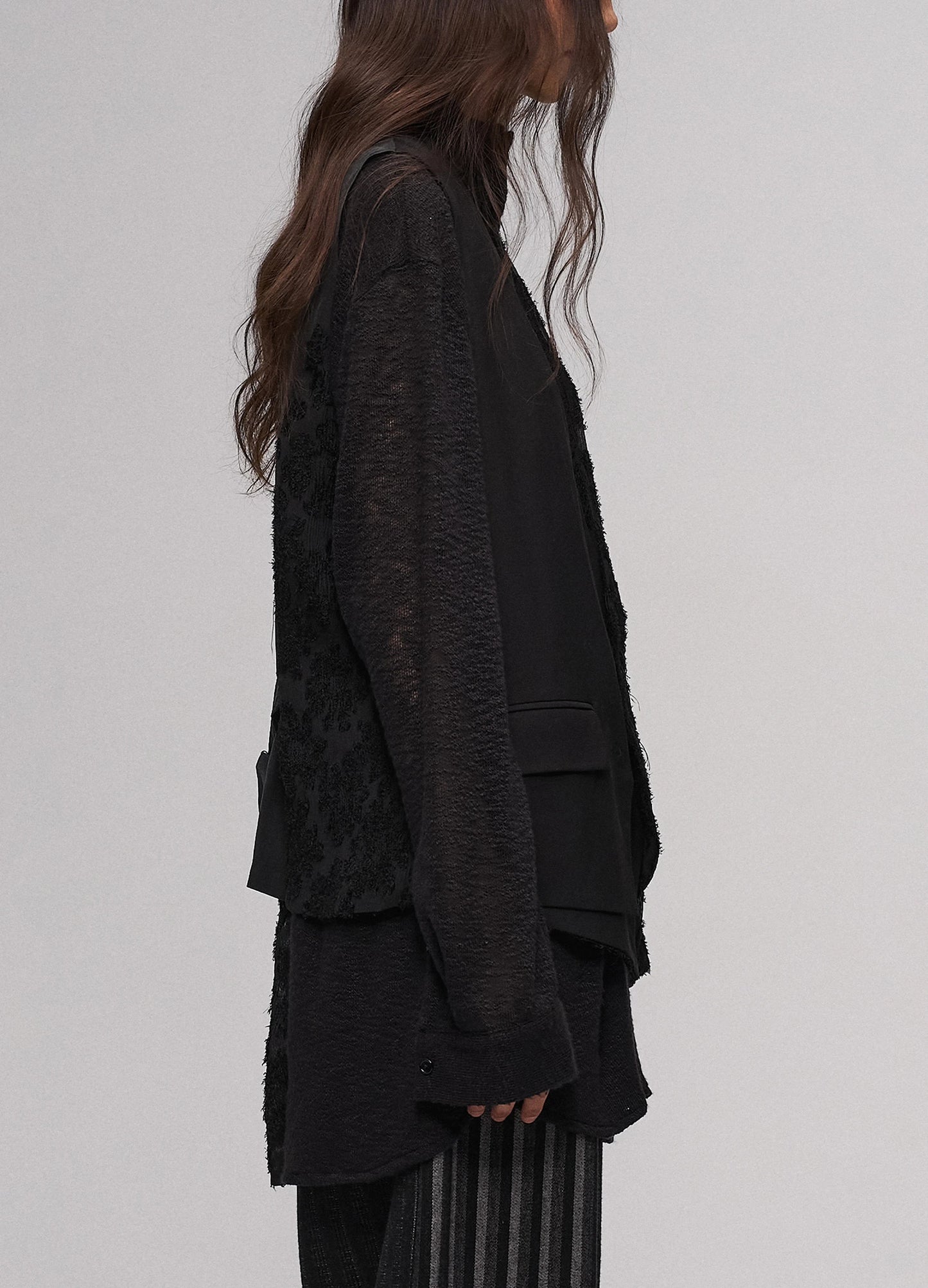Layered Fringe Vest