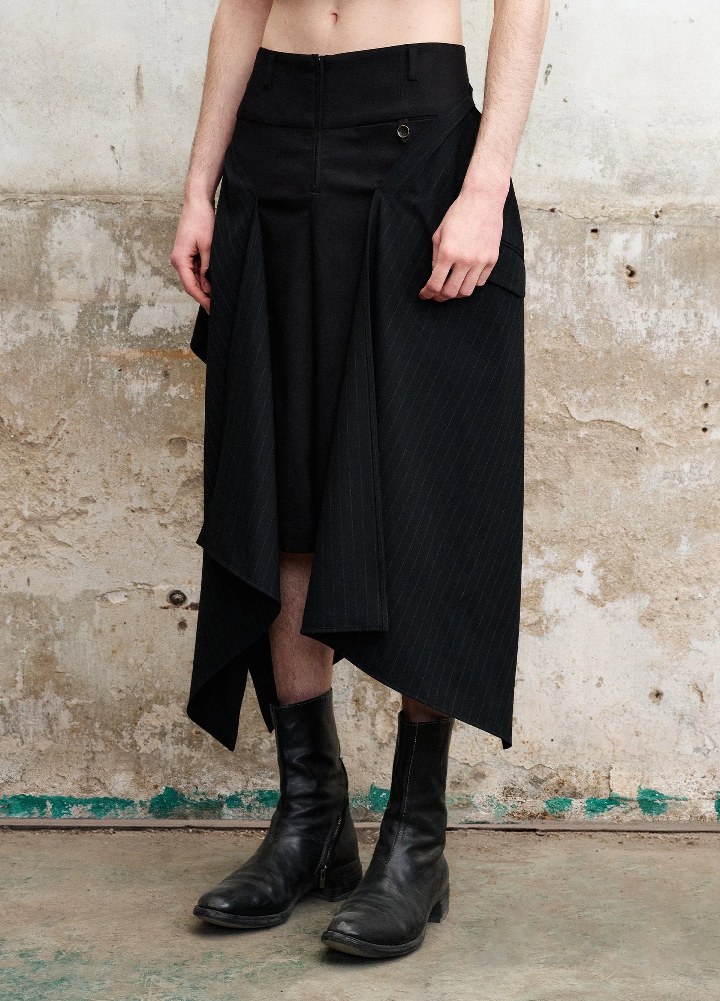 Layered Panel Shorts