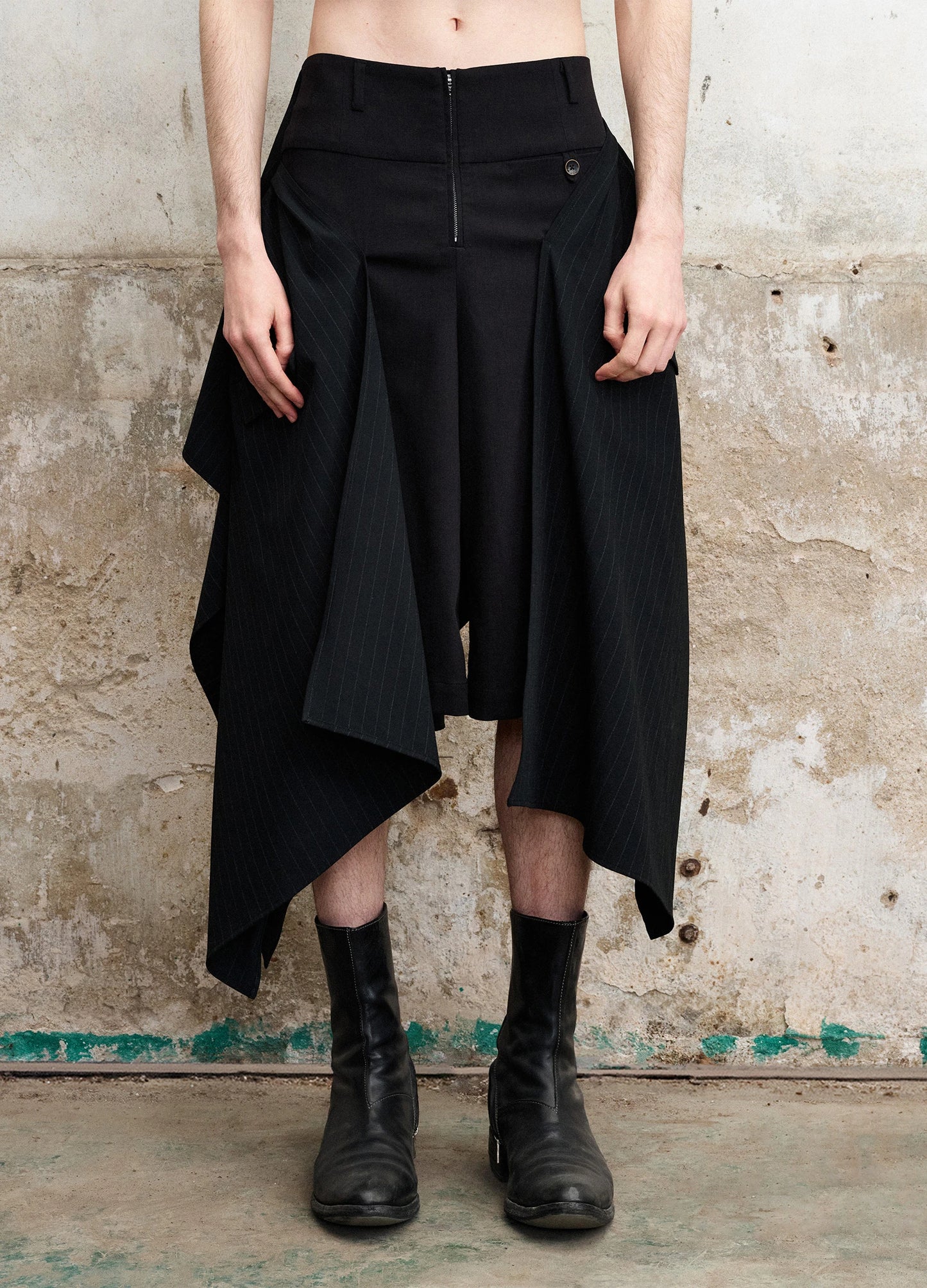 Layered Panel Shorts