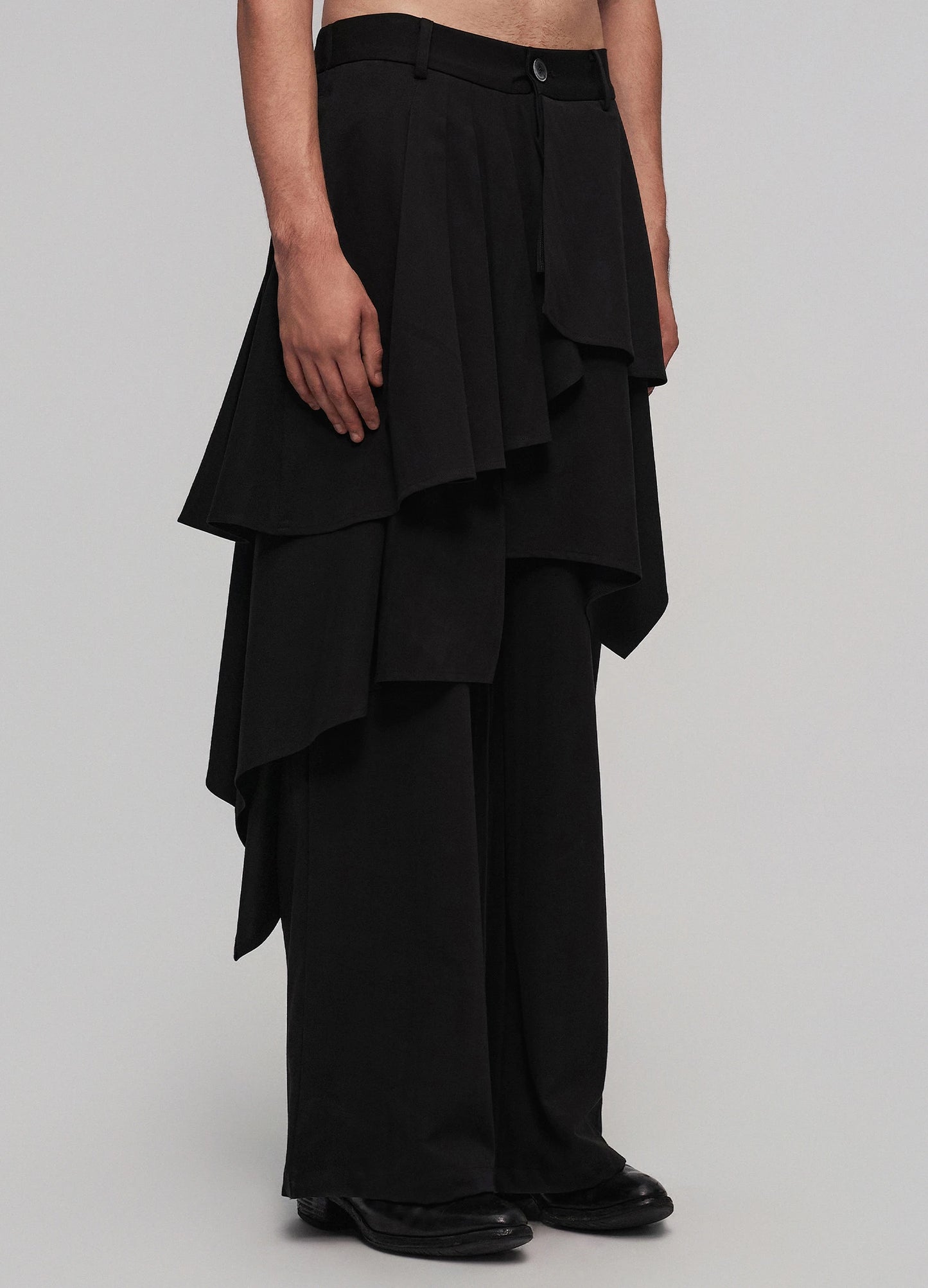 Layered Panel Trousers