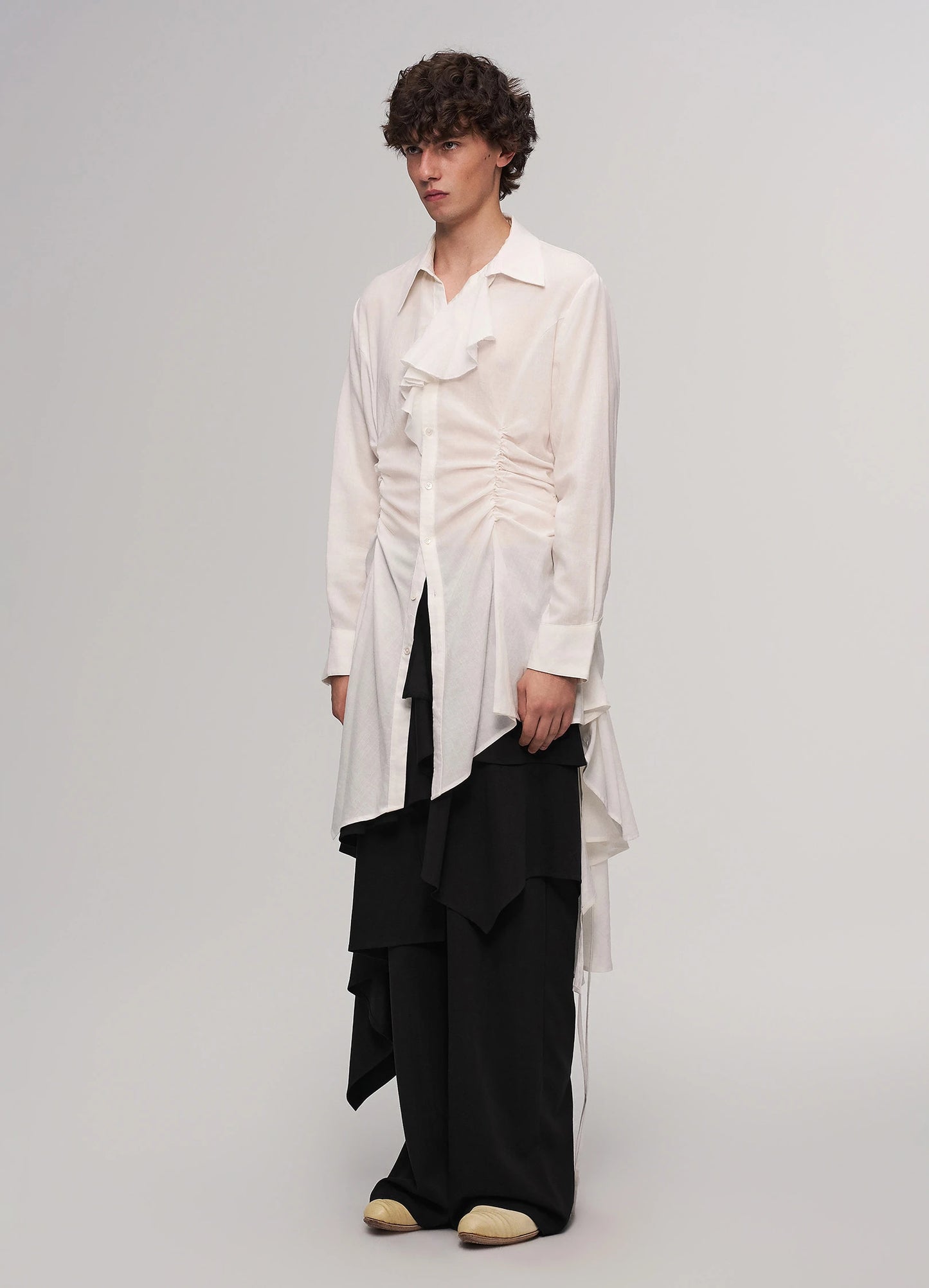 Layered Panel Trousers