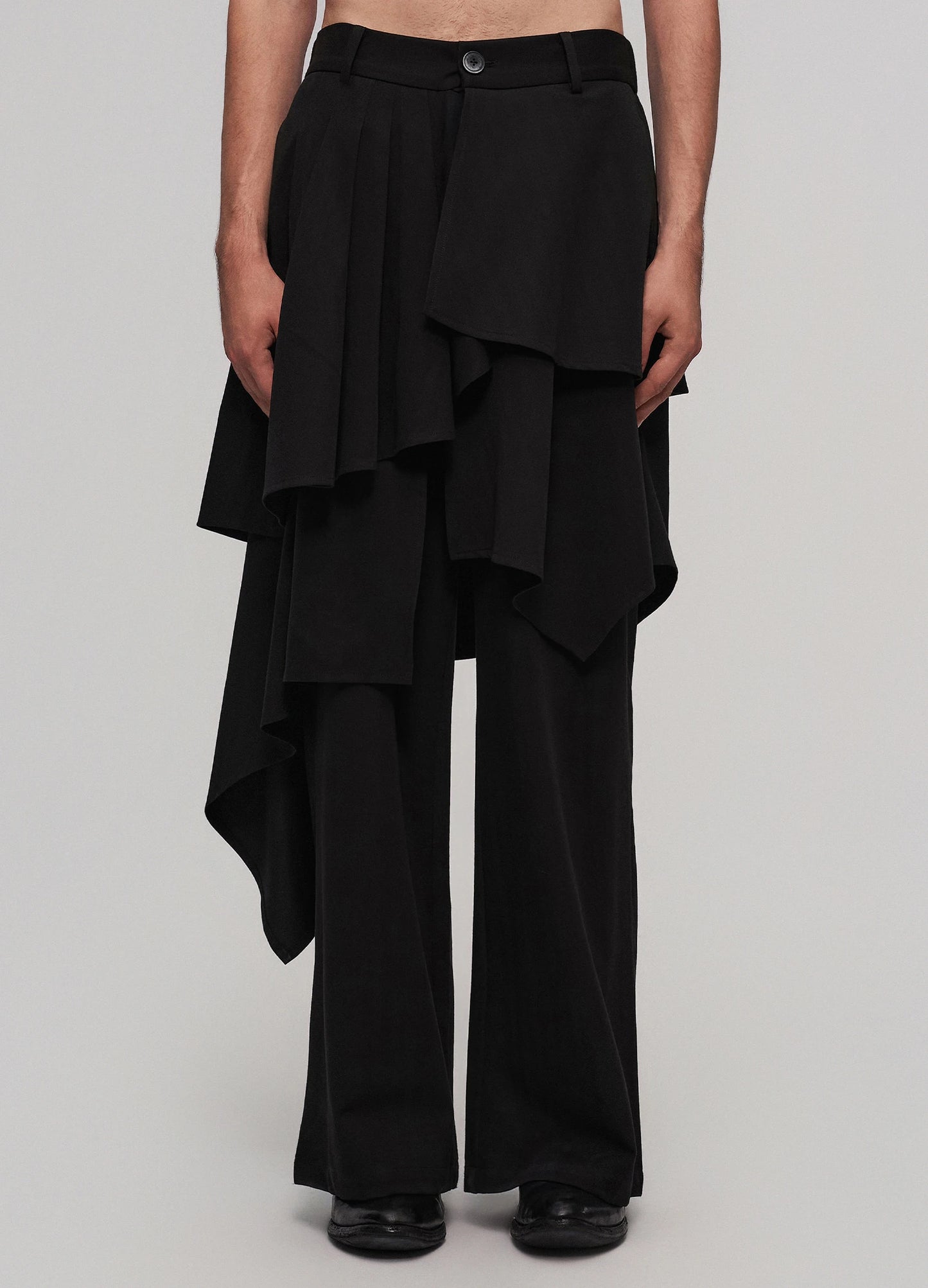 Layered Panel Trousers