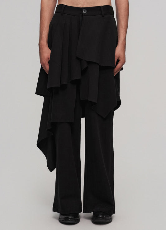Layered Panel Trousers