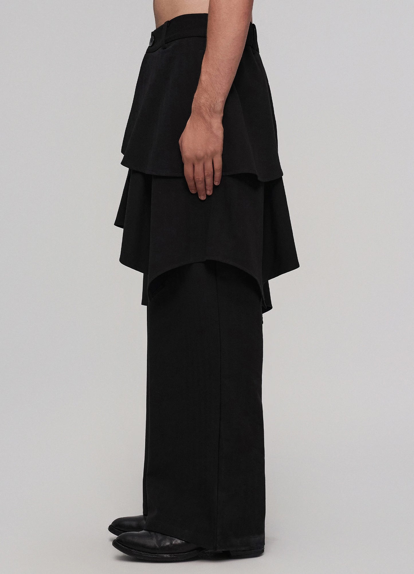 Layered Panel Trousers