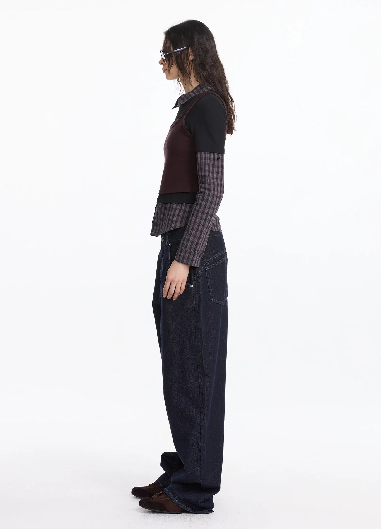 Layered Polo Top