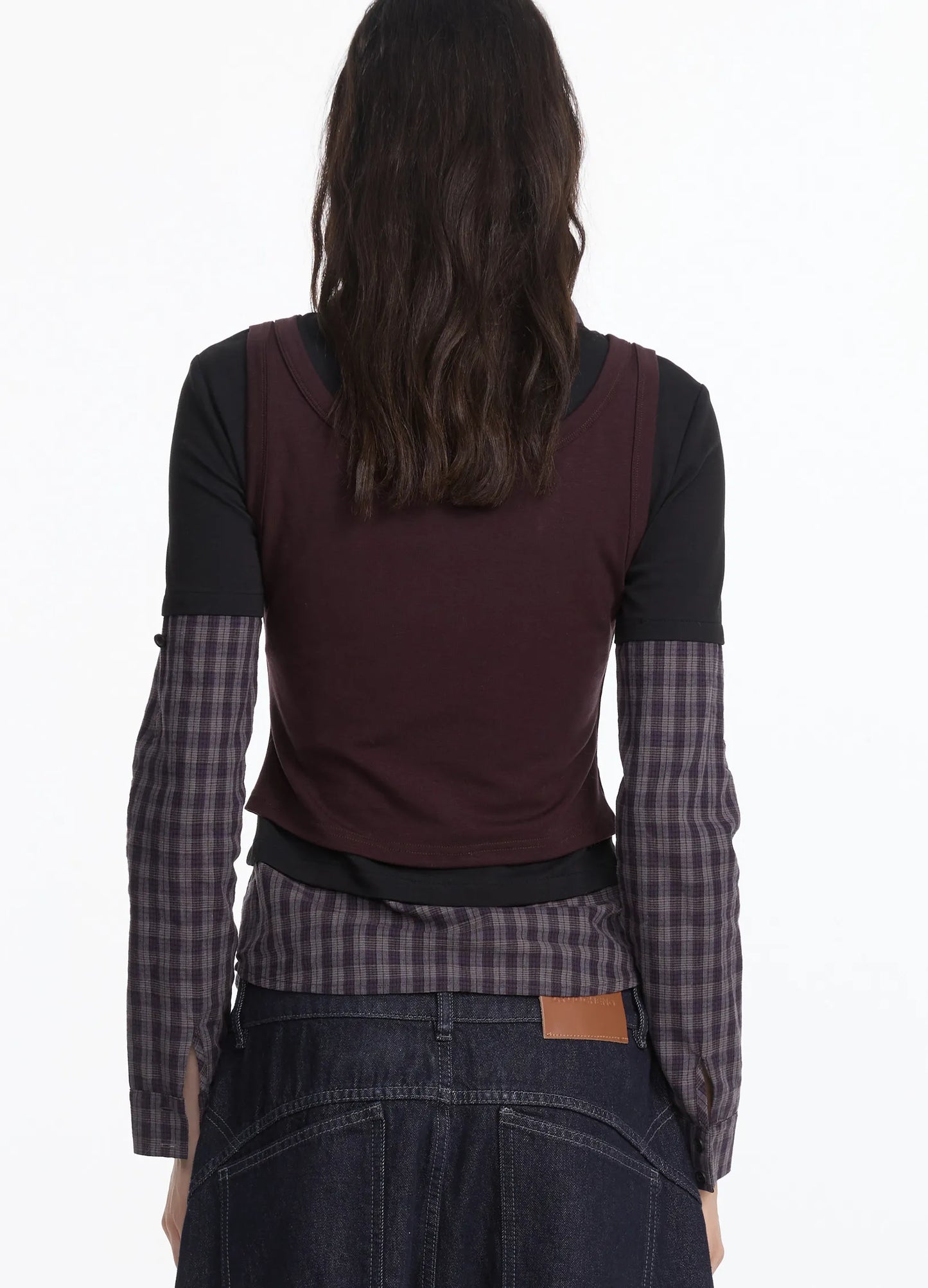 Layered Polo Top