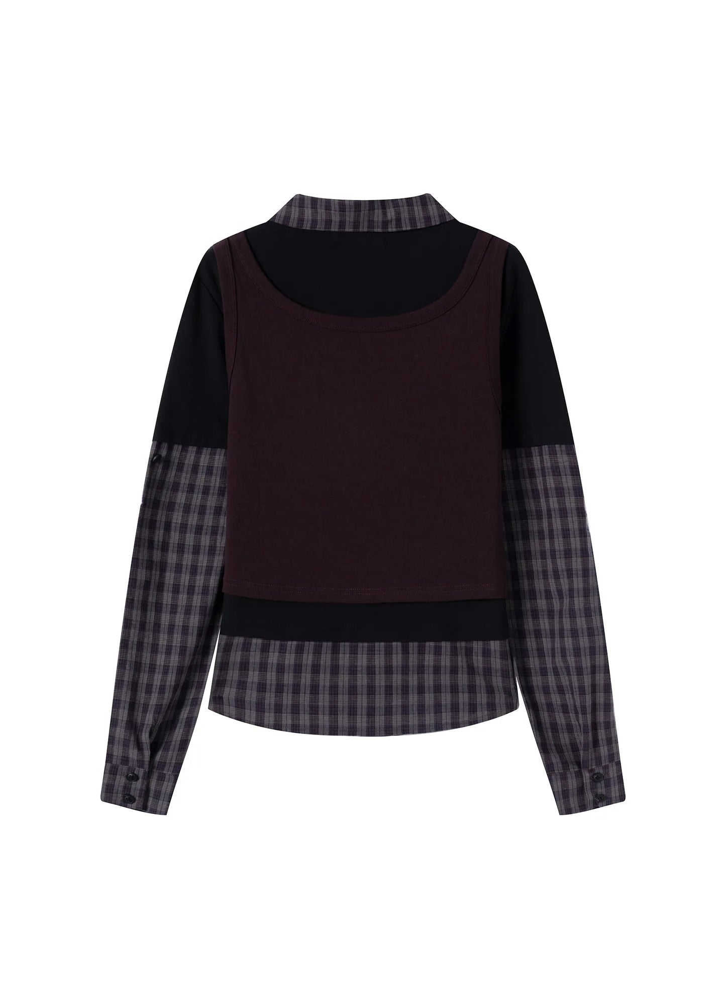 Layered Polo Top