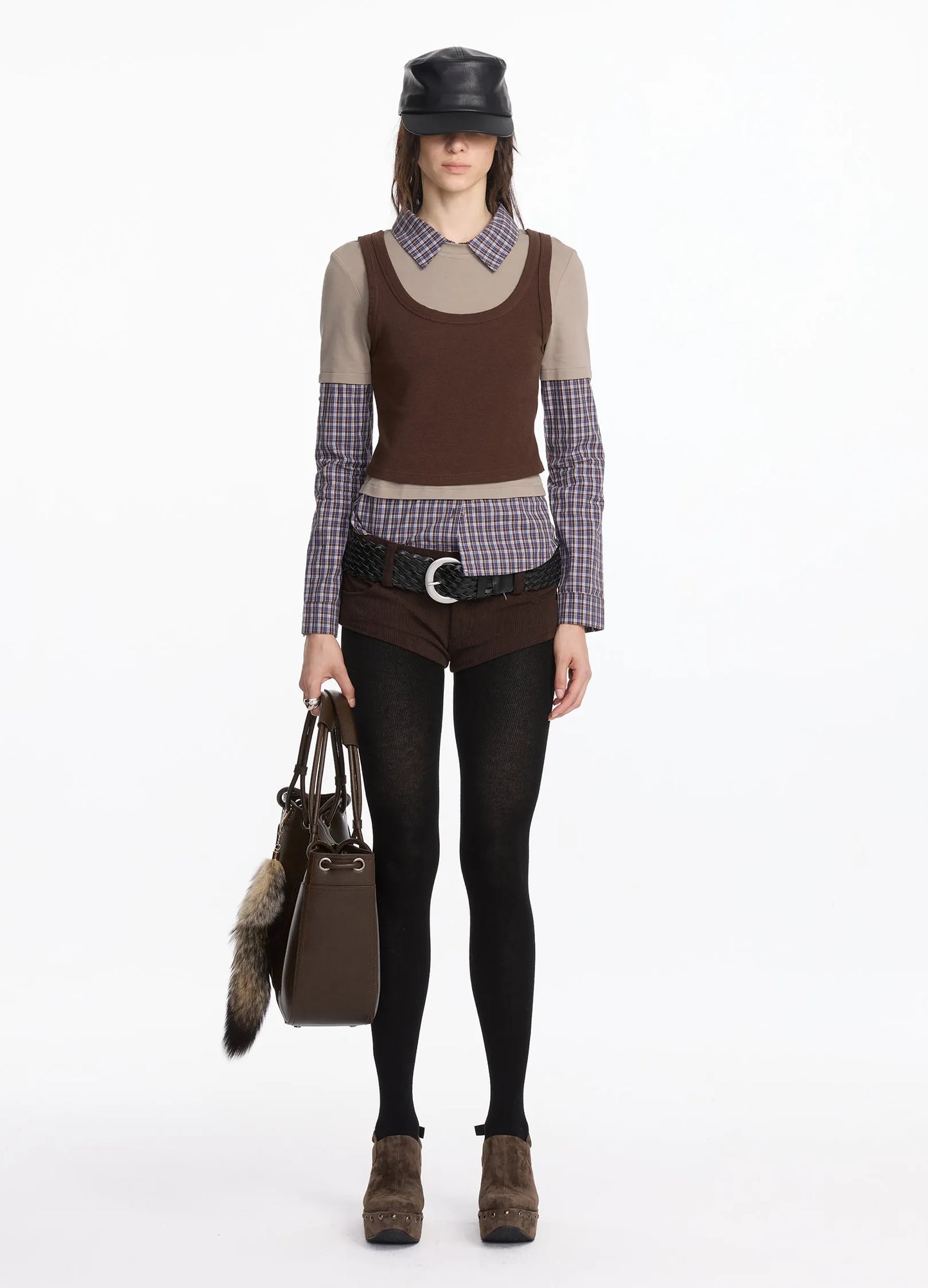 Layered Polo Top