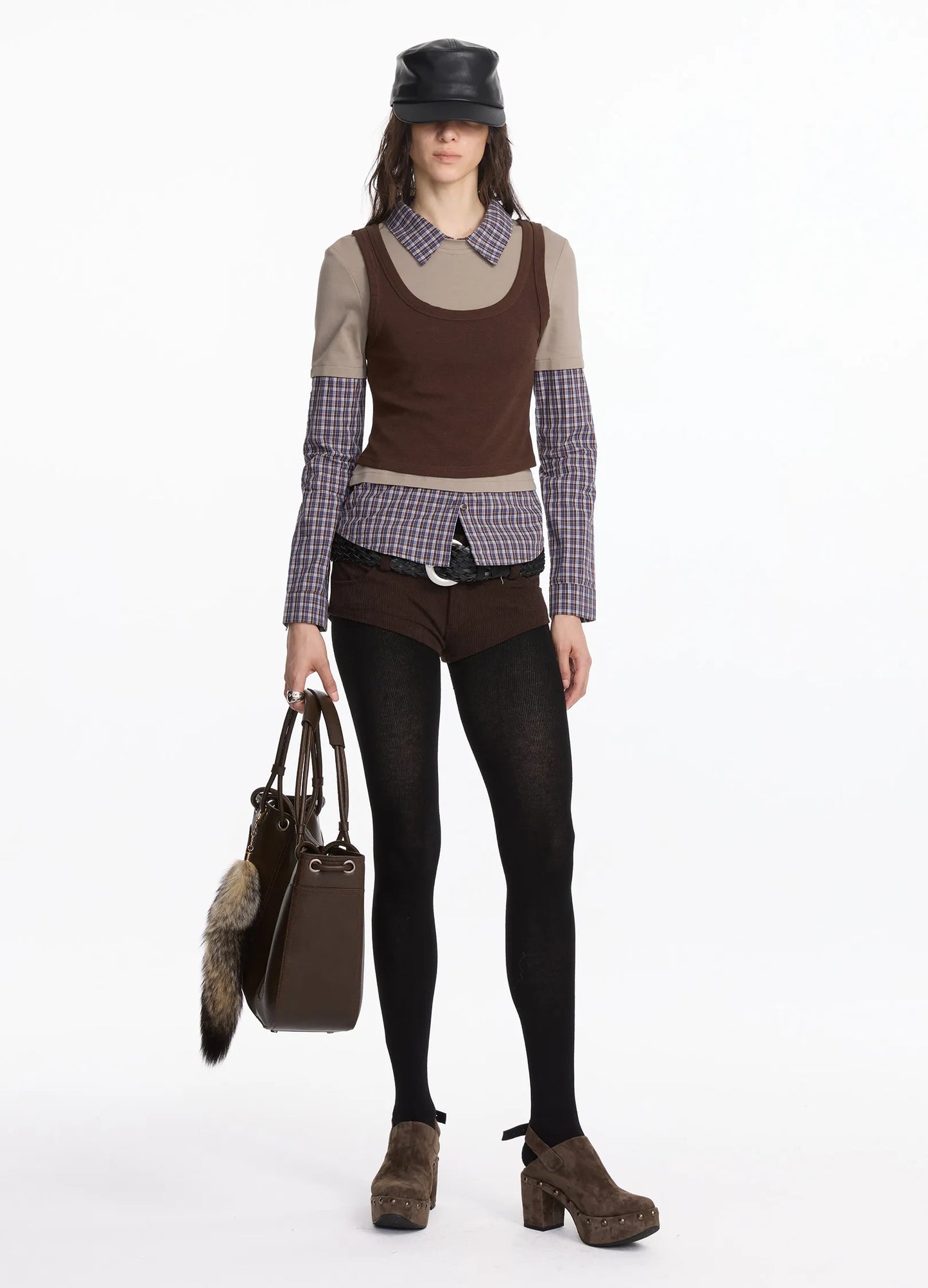 Layered Polo Top