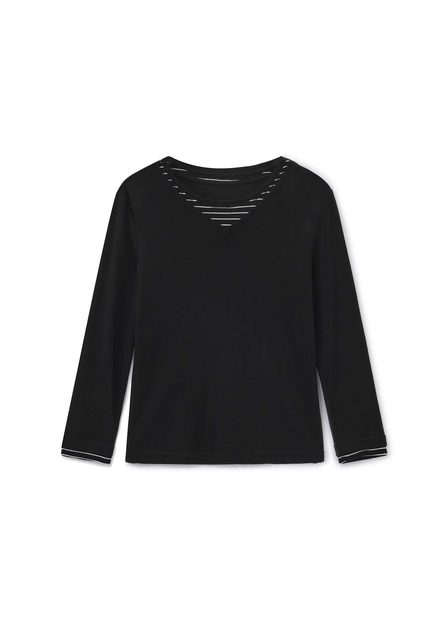 Layered V-Neck Top