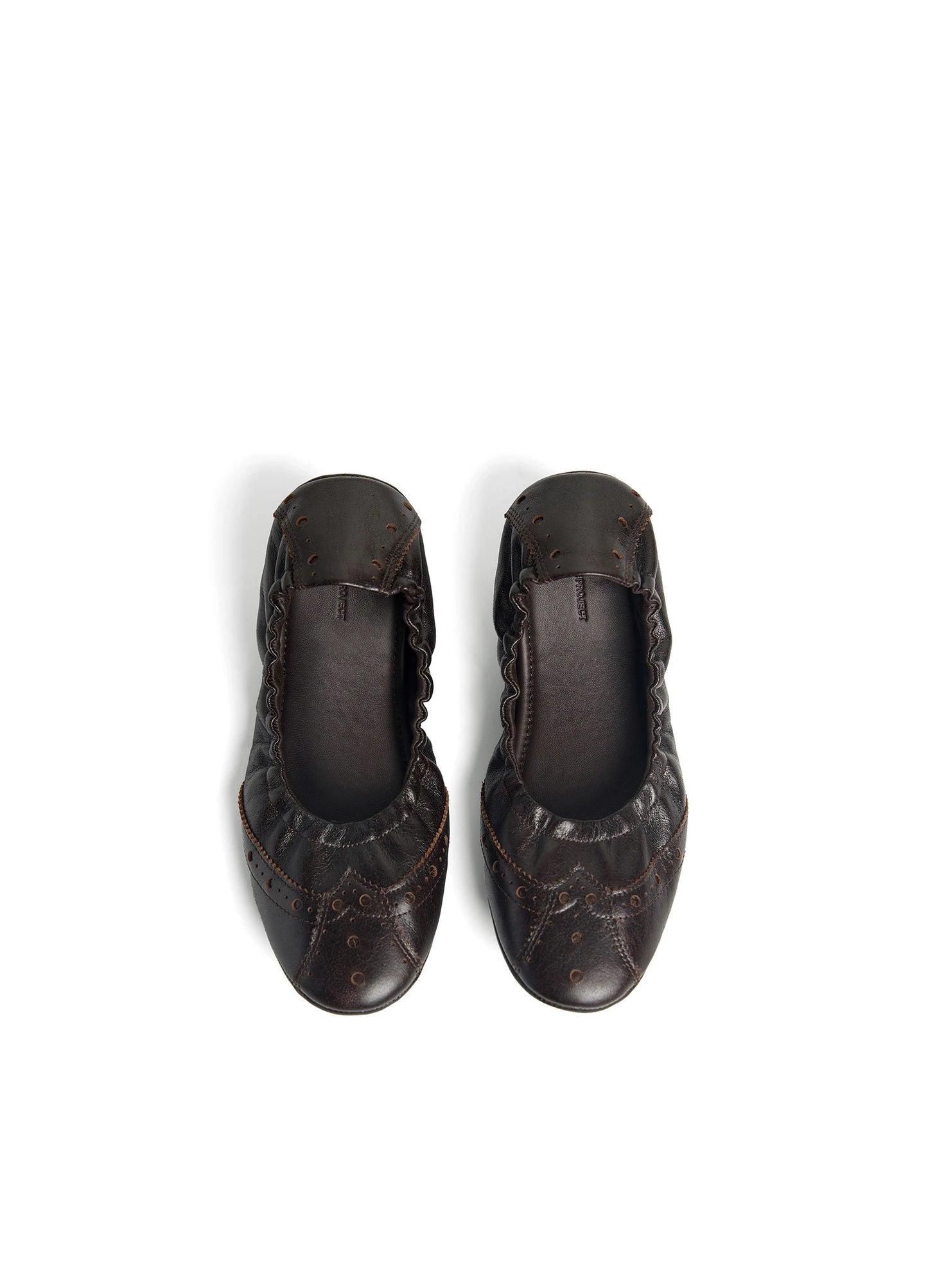 Leather Ballet Flats