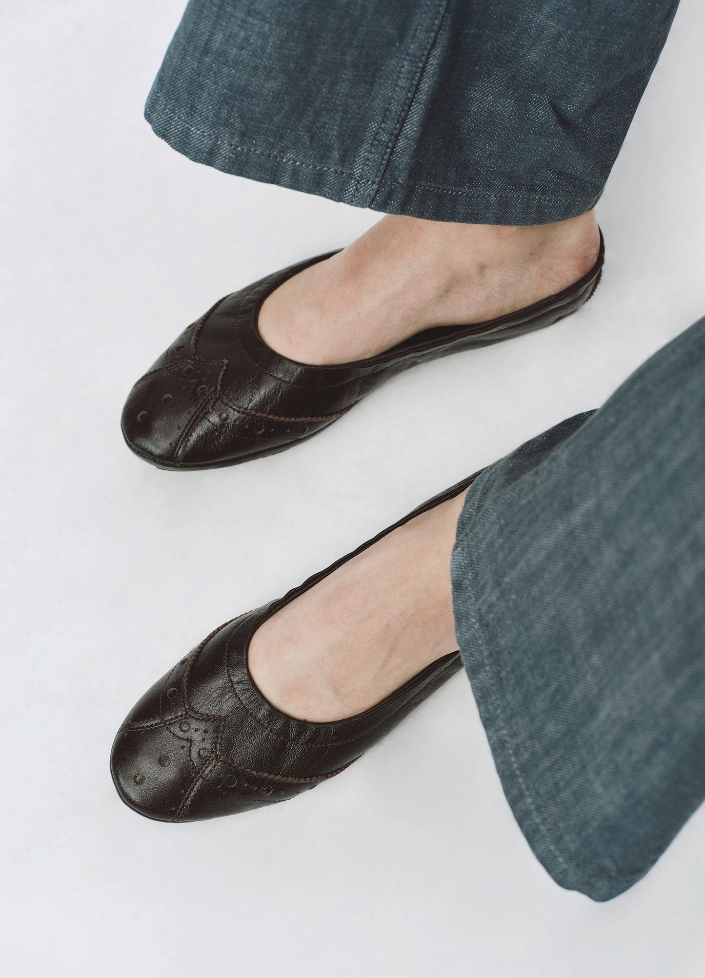 Leather Ballet Flats