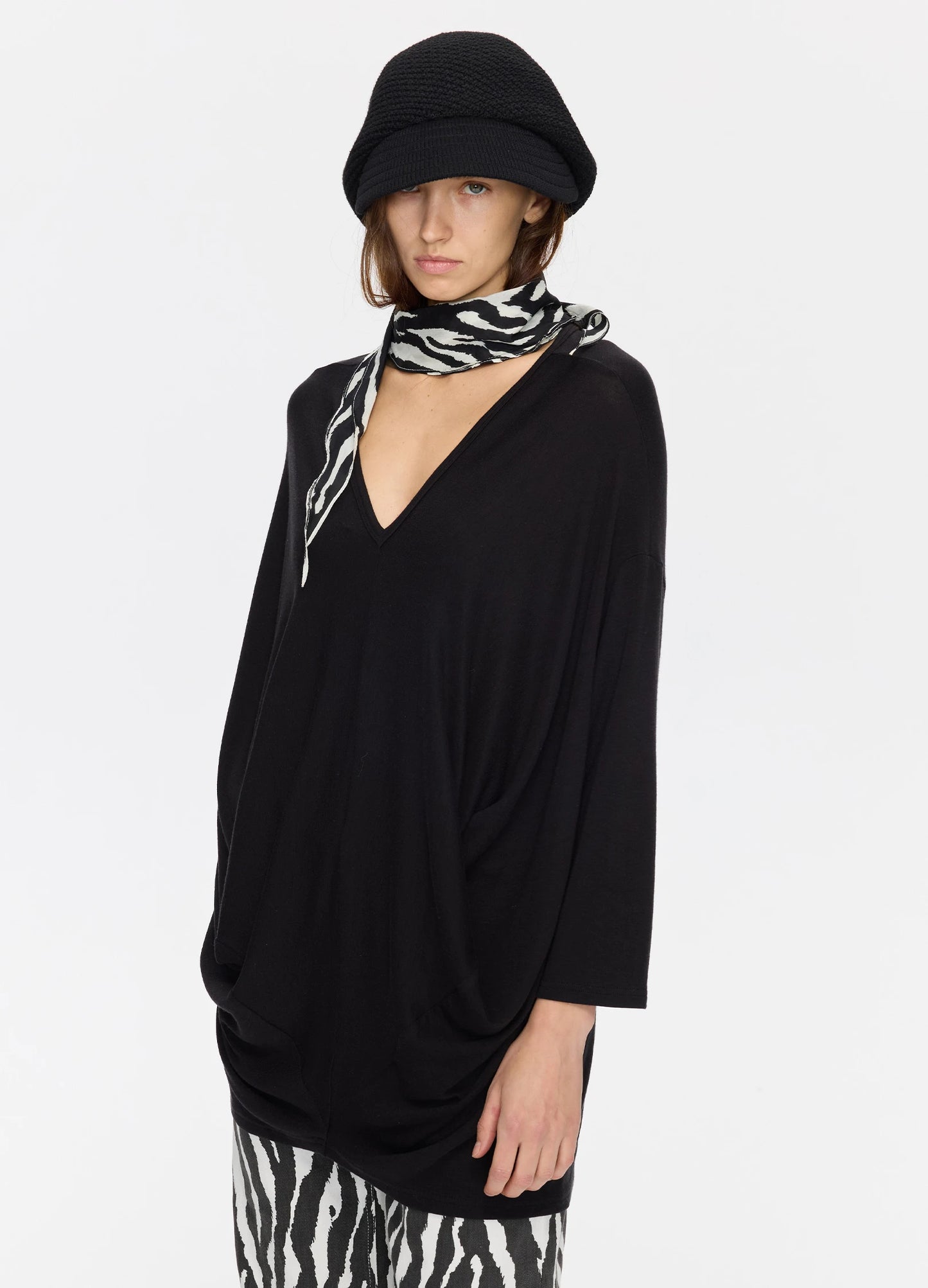 Zebra Silk Scarf