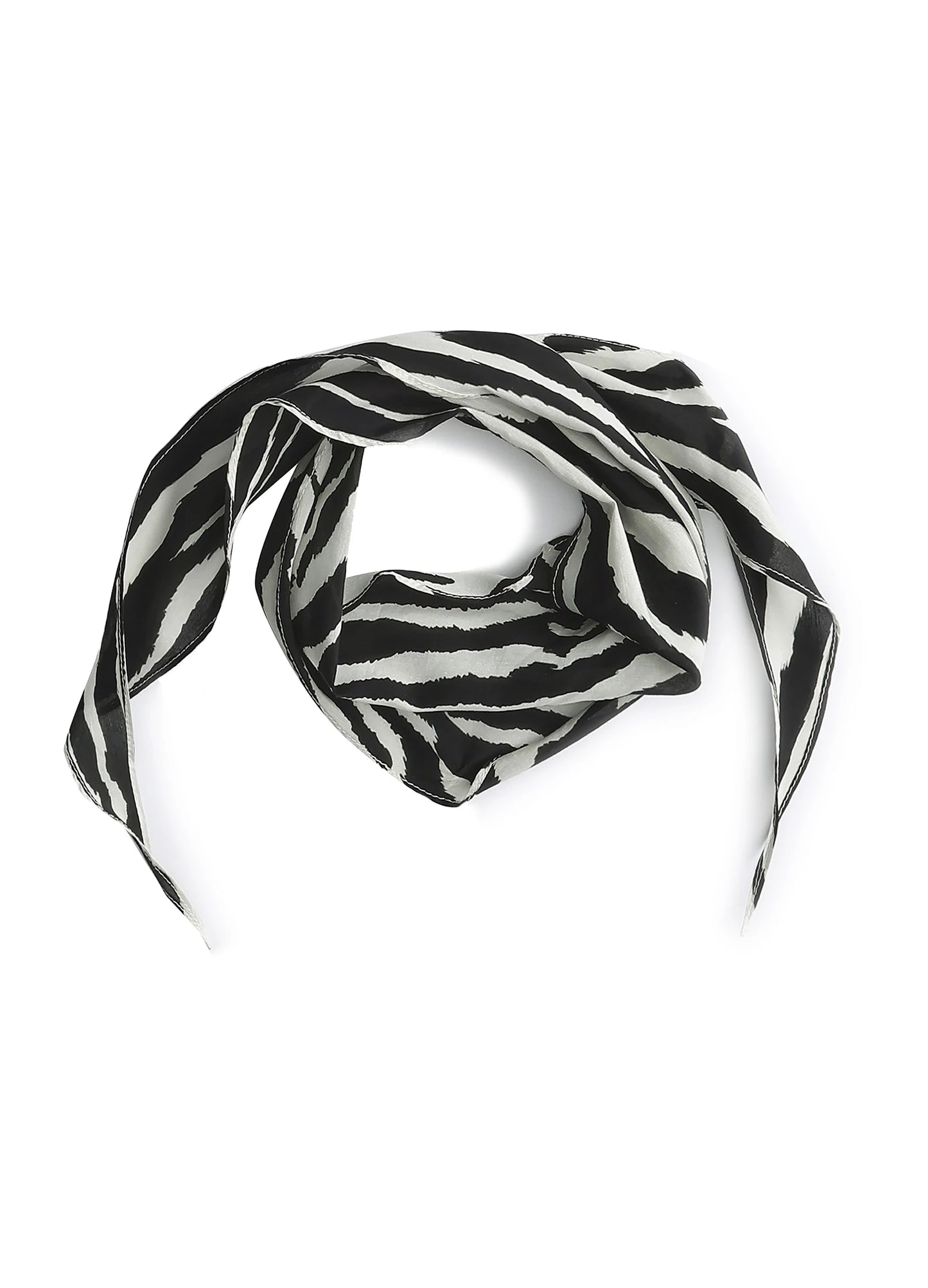 Zebra Silk Scarf