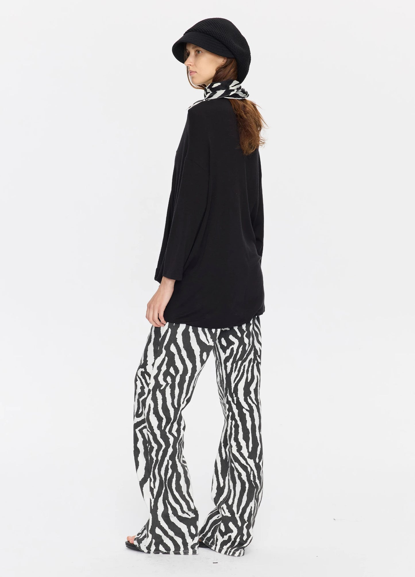 Zebra Silk Scarf