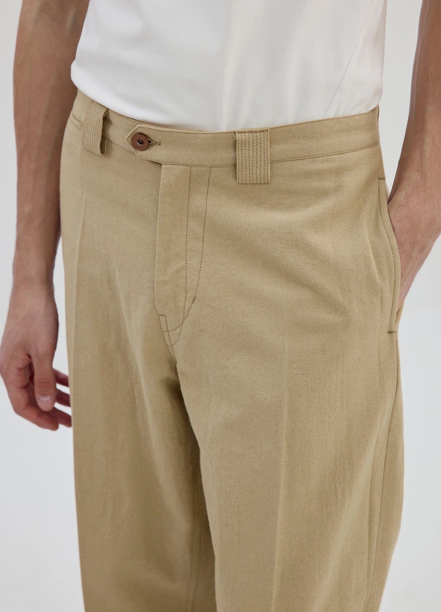 Linen Blend Chinos
