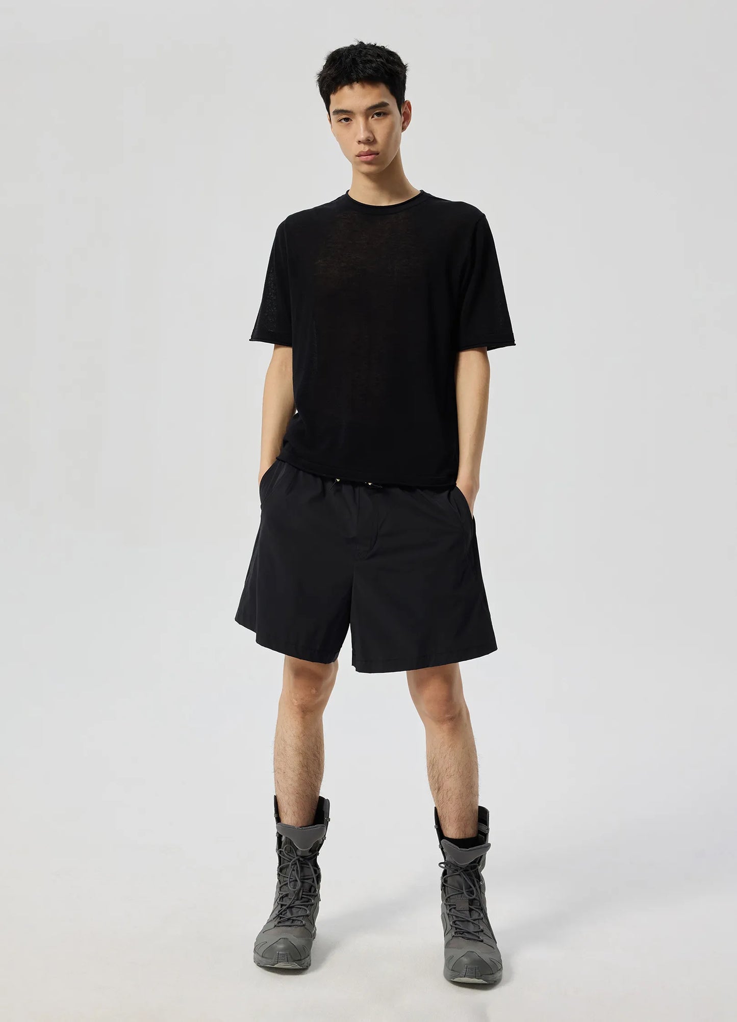 Linen Crew Shirt