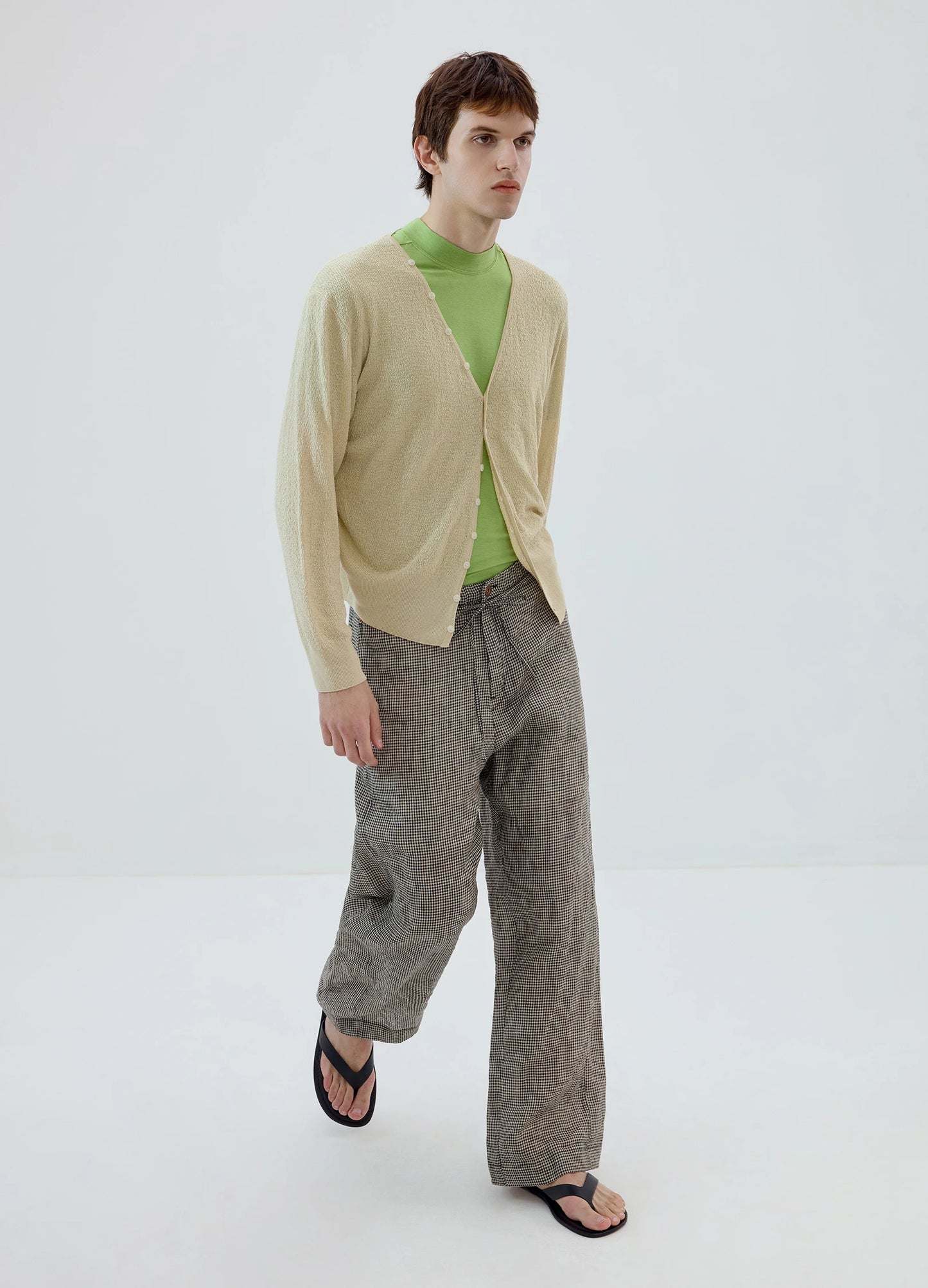 Linen Knit Cardigan