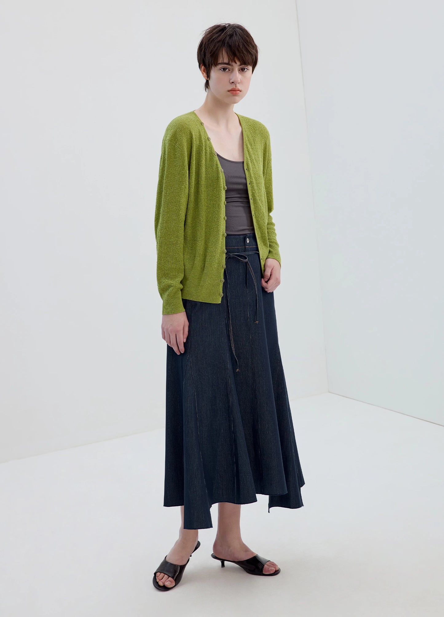 Linen Knit Cardigan