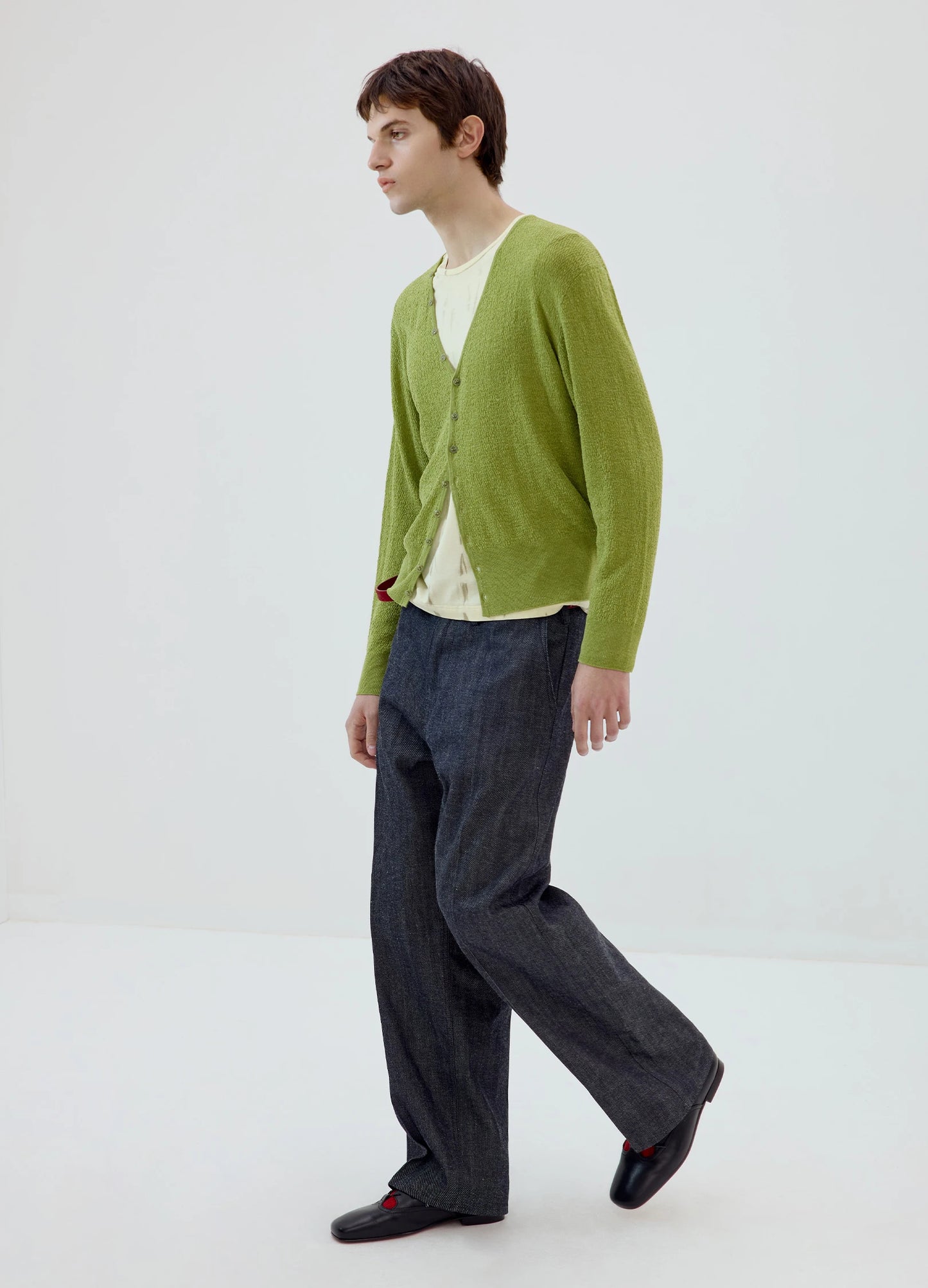 Linen Knit Cardigan