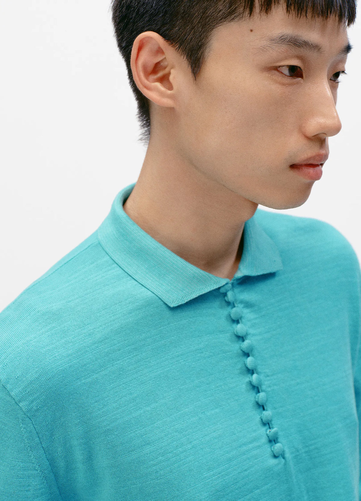 Longsleeve Slub Polo