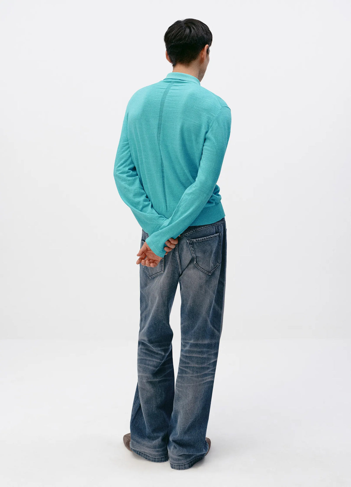 Longsleeve Slub Polo