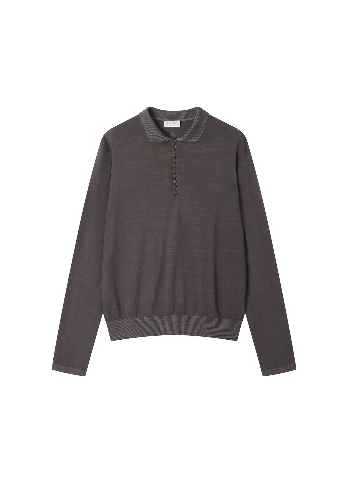 Longsleeve Slub Polo