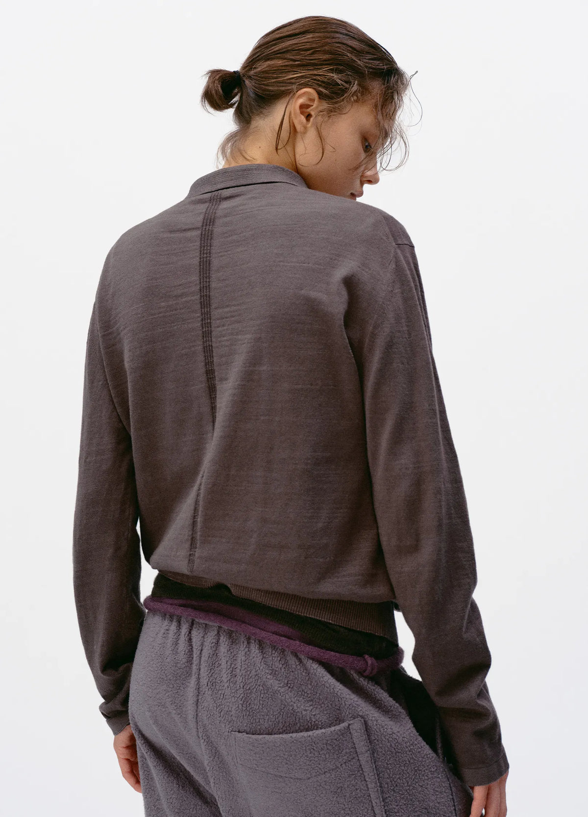 Longsleeve Slub Polo