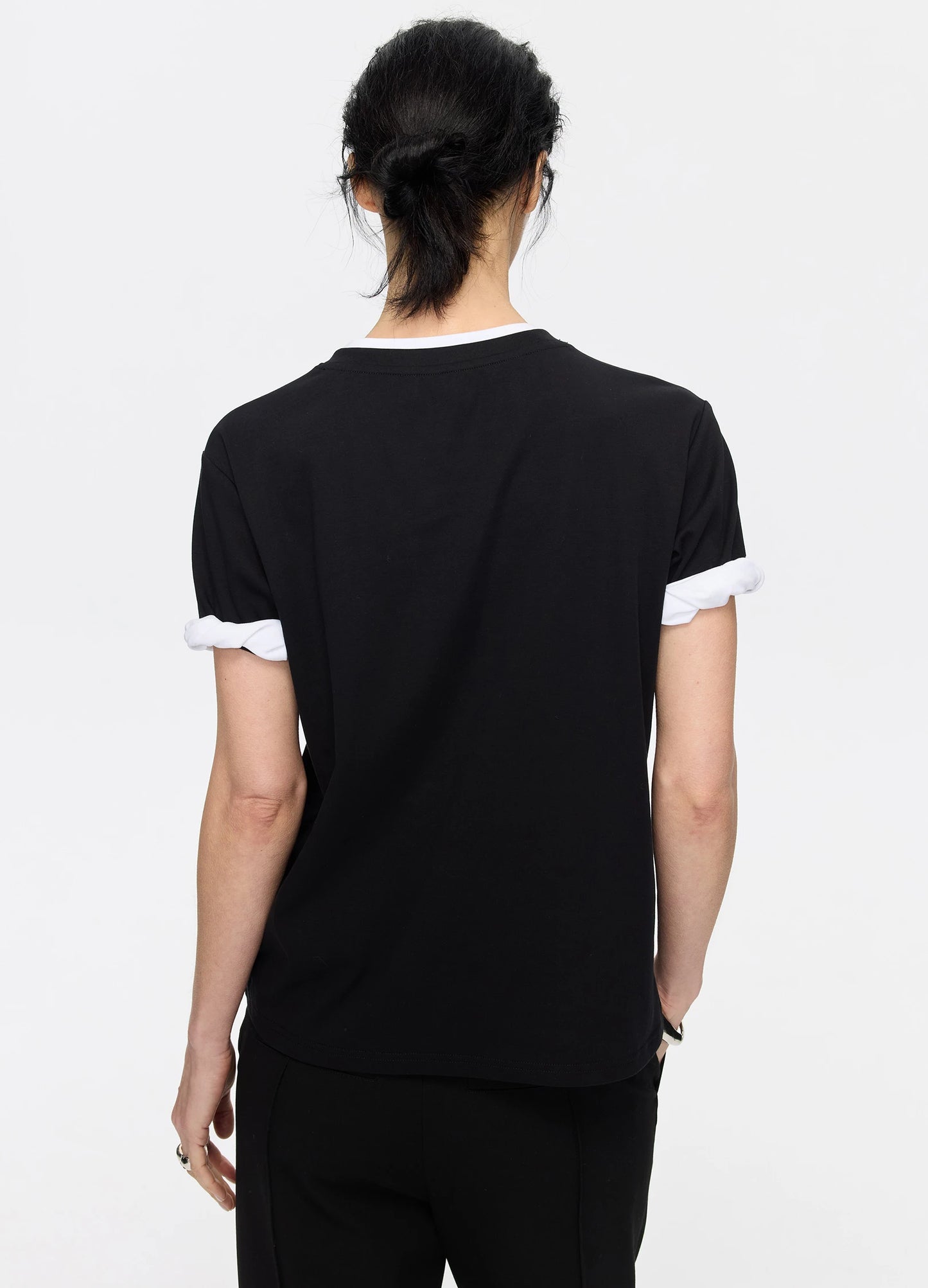 Loose Contrast Tee
