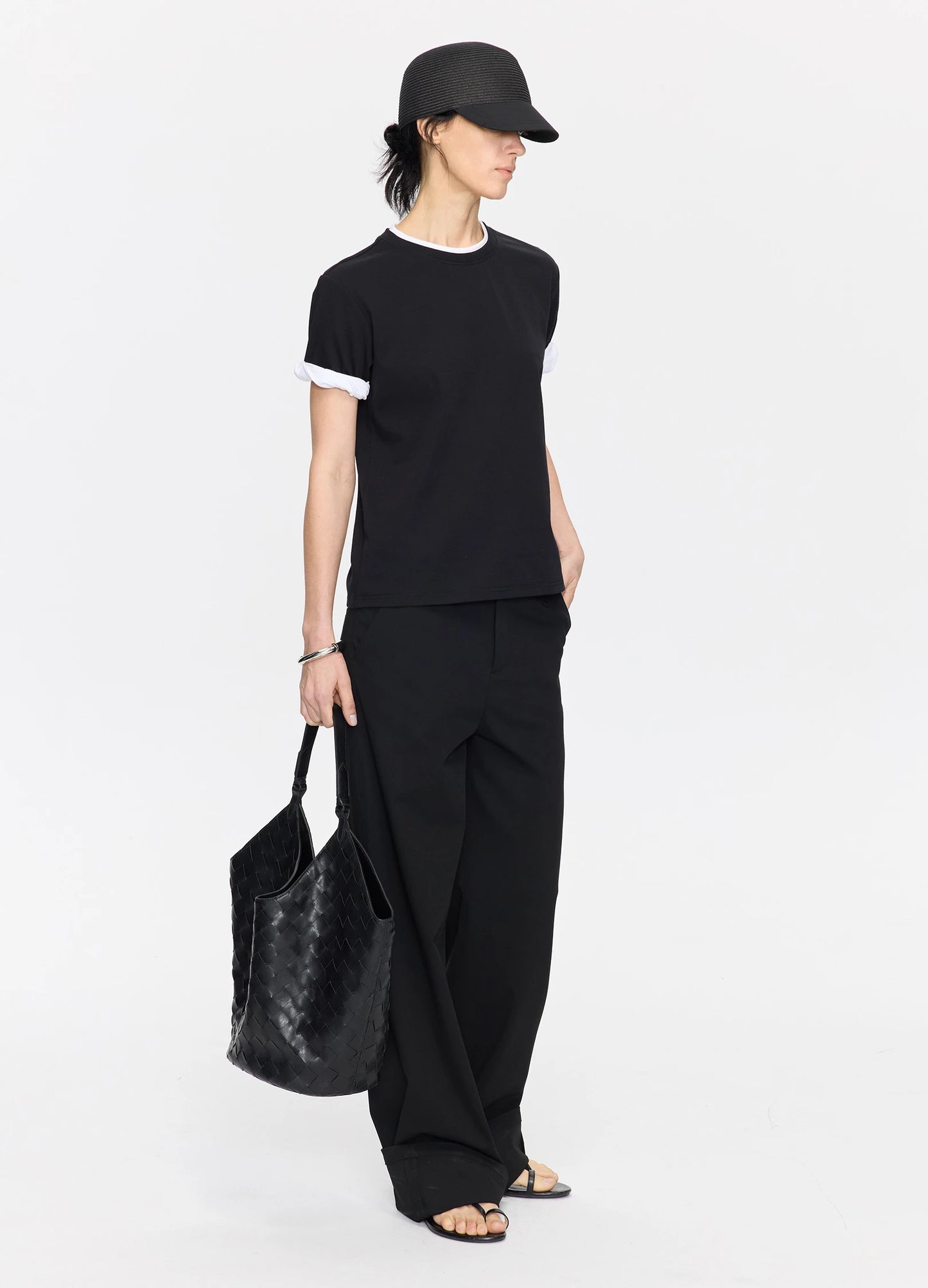 Loose Contrast Tee