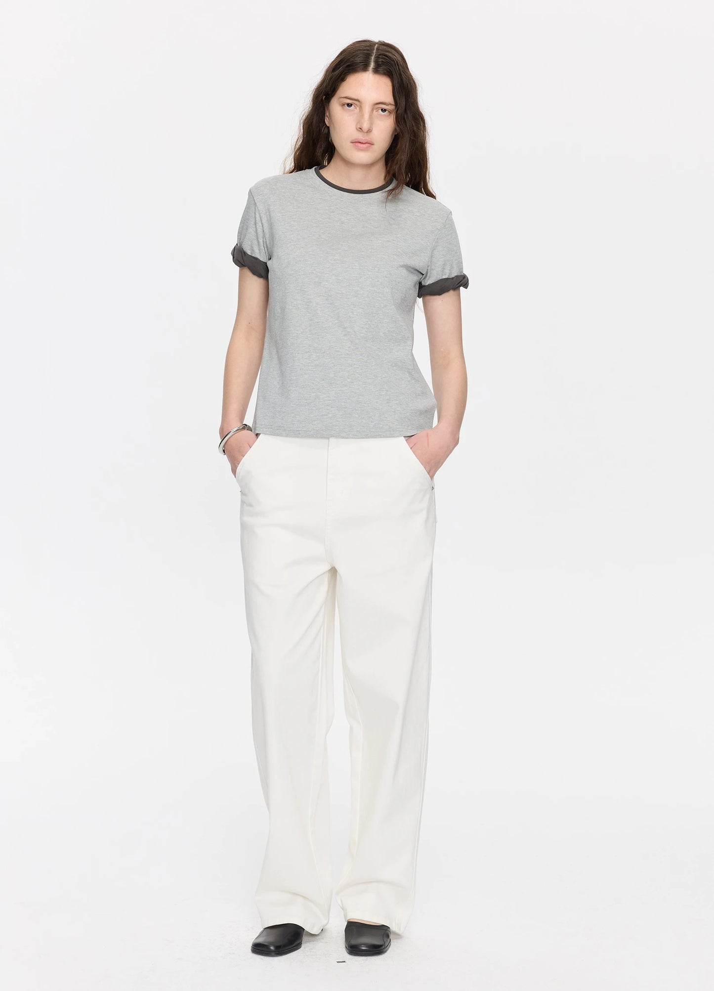 Loose Contrast Tee