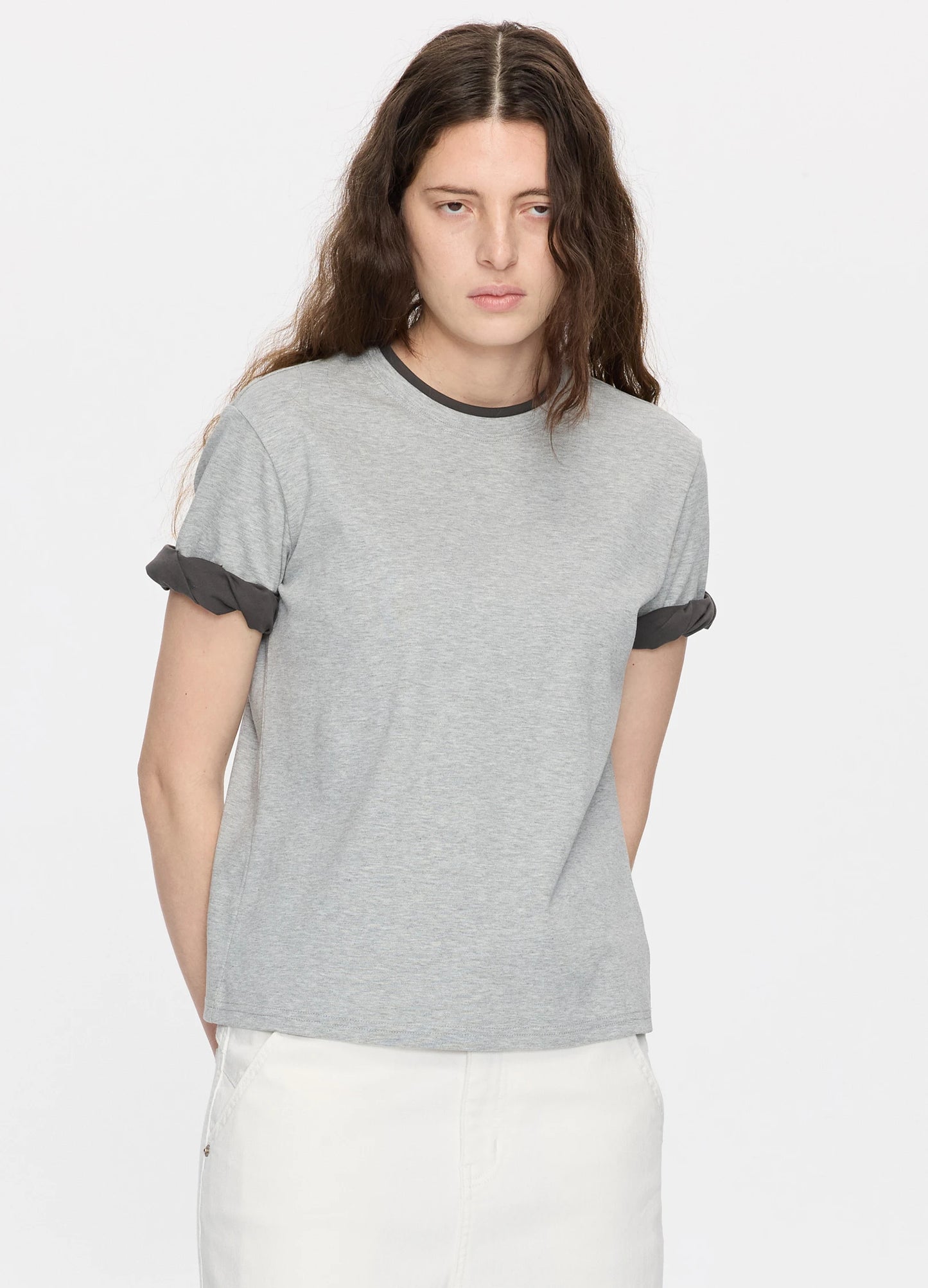 Loose Contrast Tee