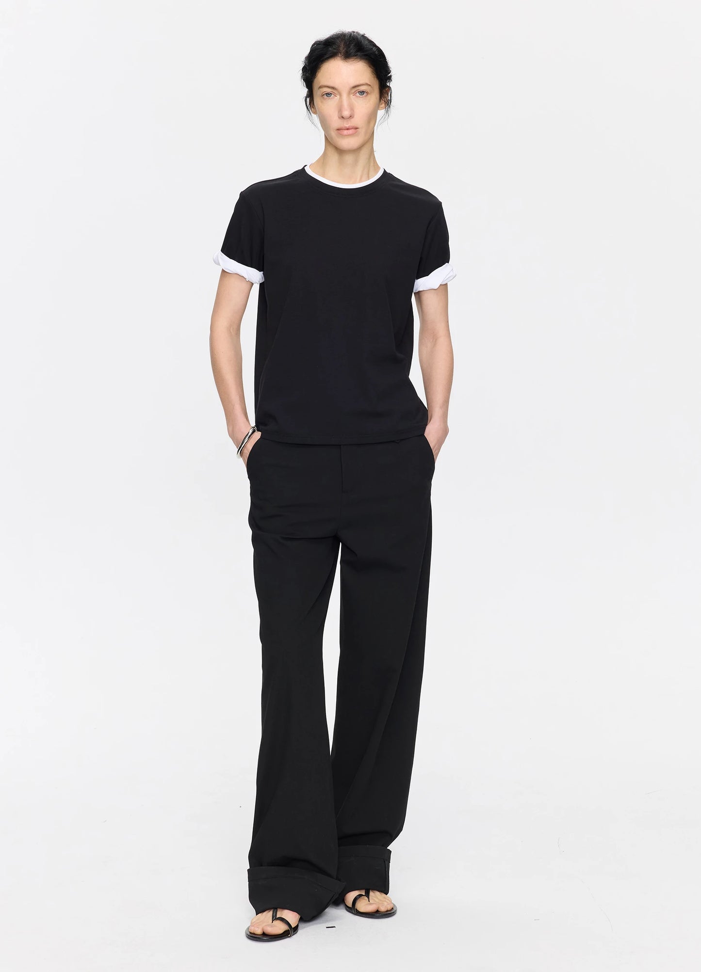 Loose Contrast Tee