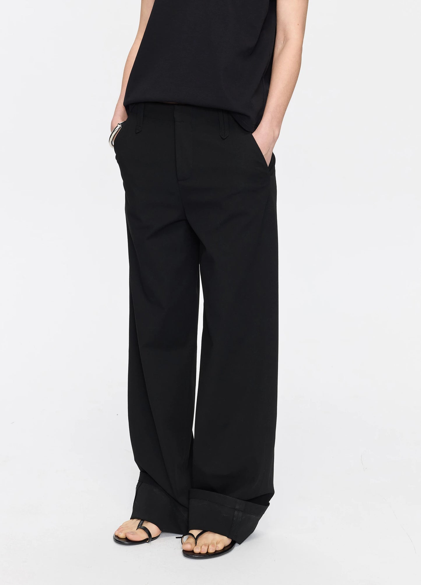 Loose Pencil Trousers
