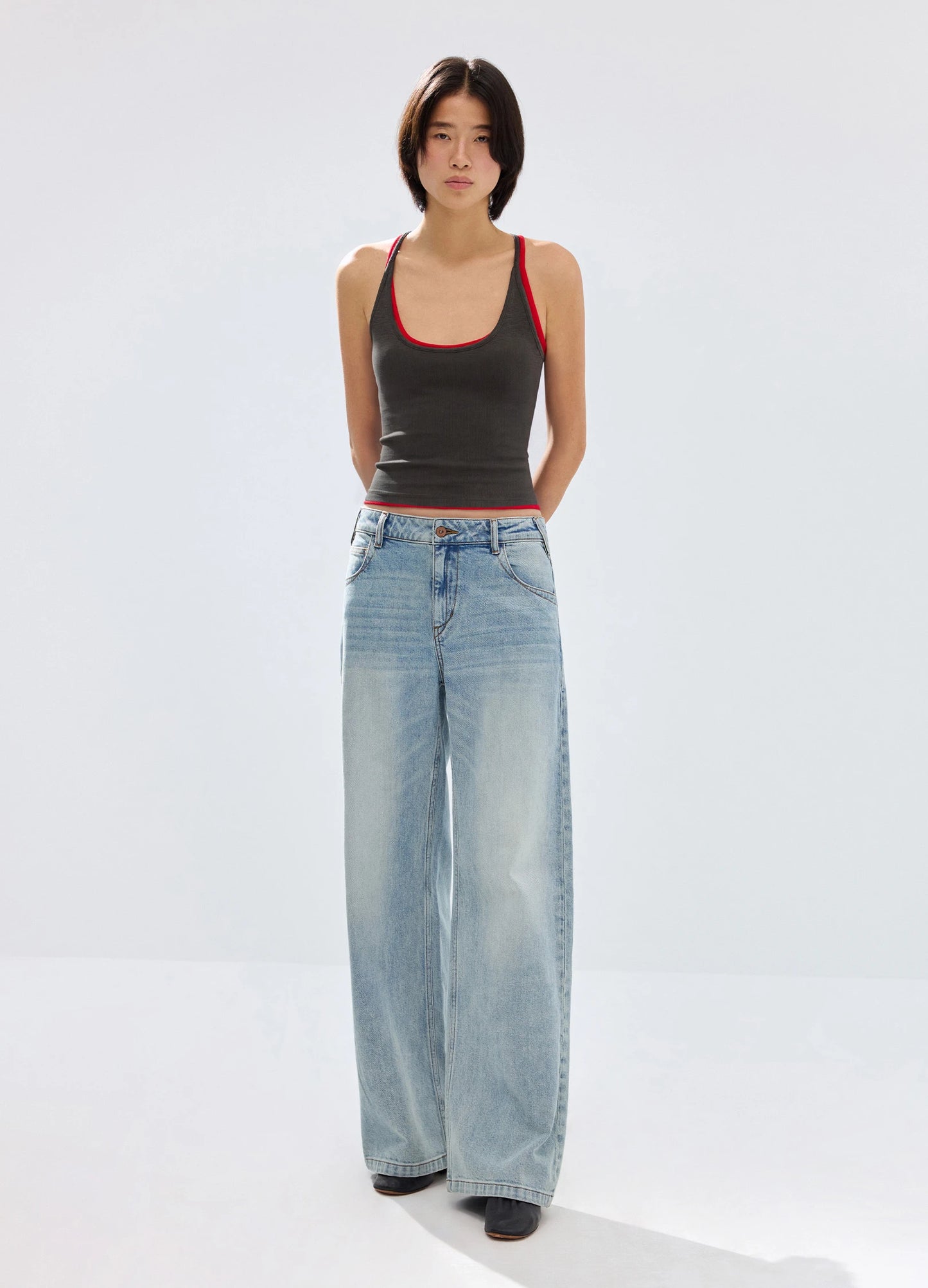 Loose Washed Denims