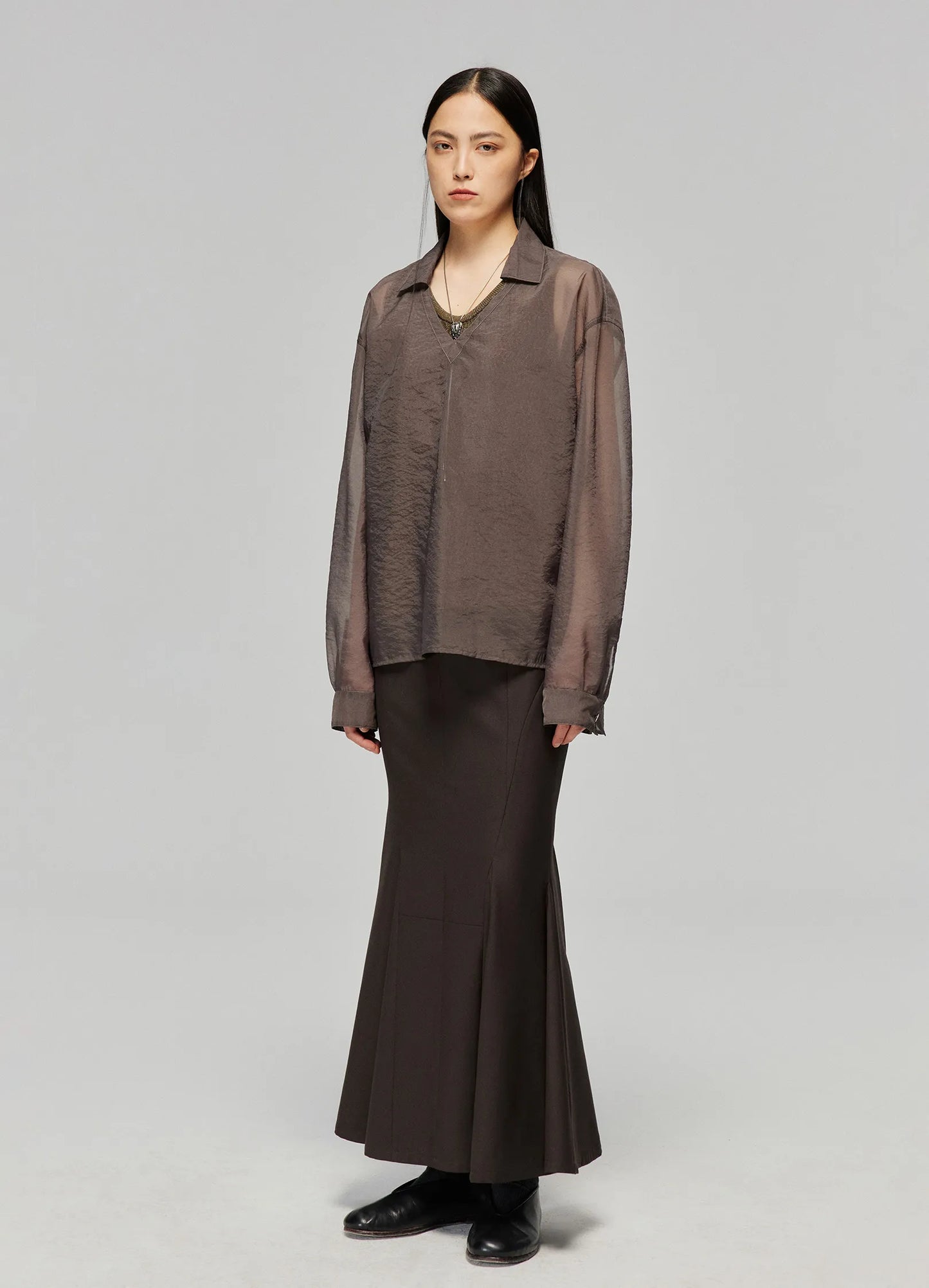 Loose Fishtail Skirt