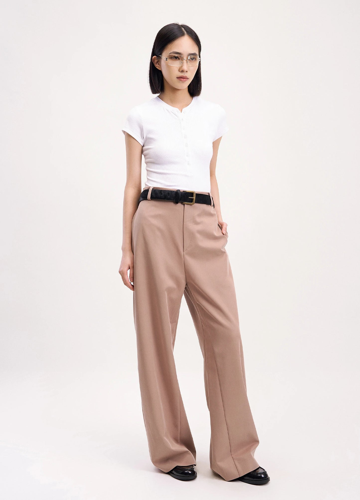 Lotus Suede Trousers