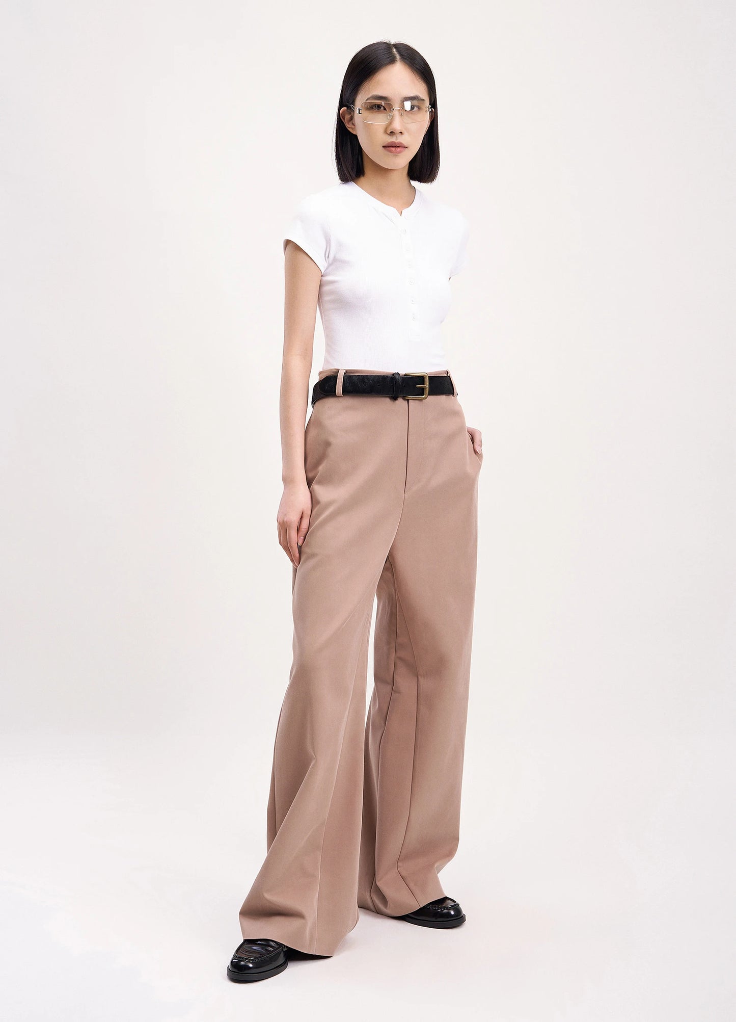 Lotus Suede Trousers