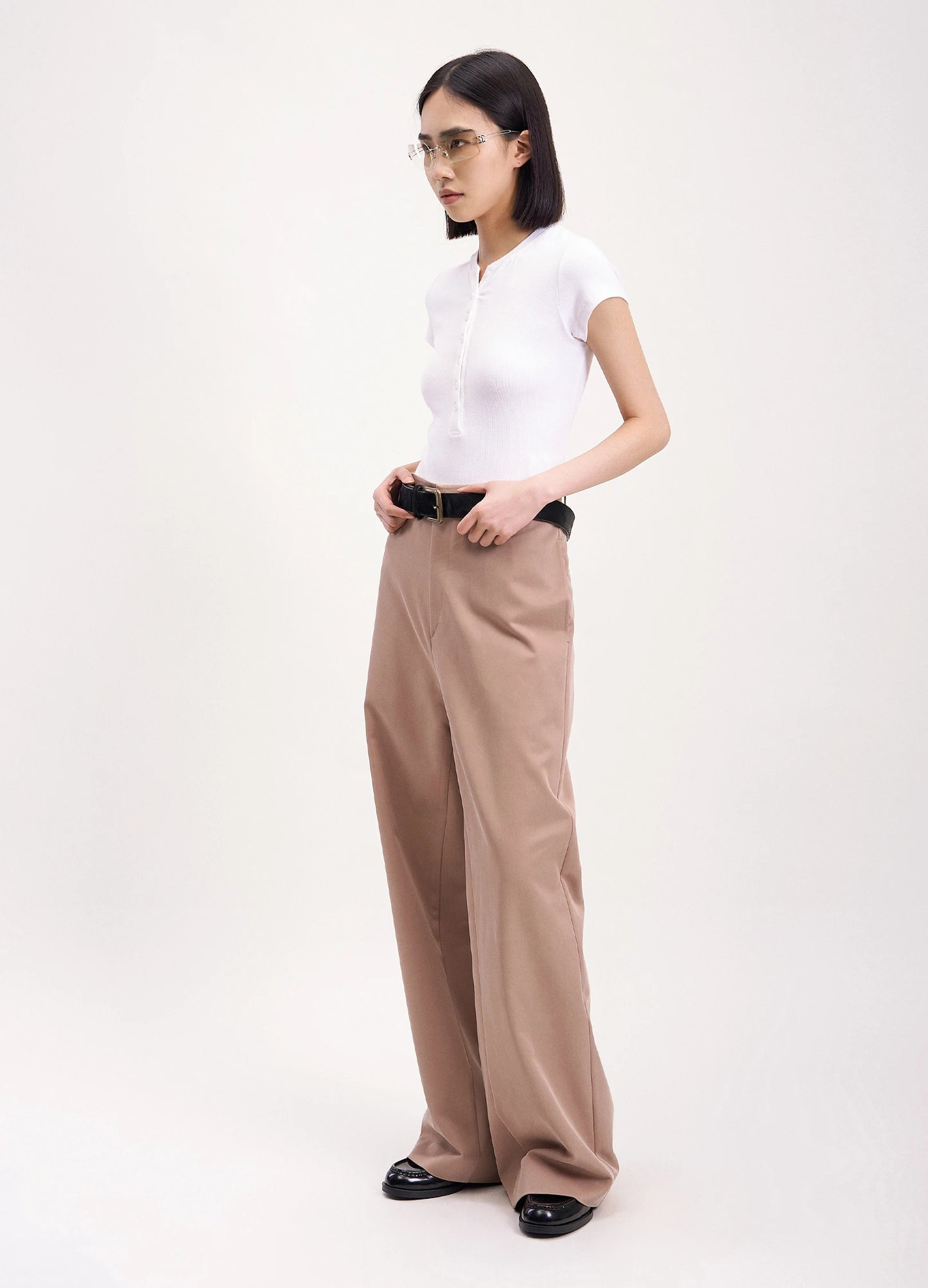 Lotus Suede Trousers