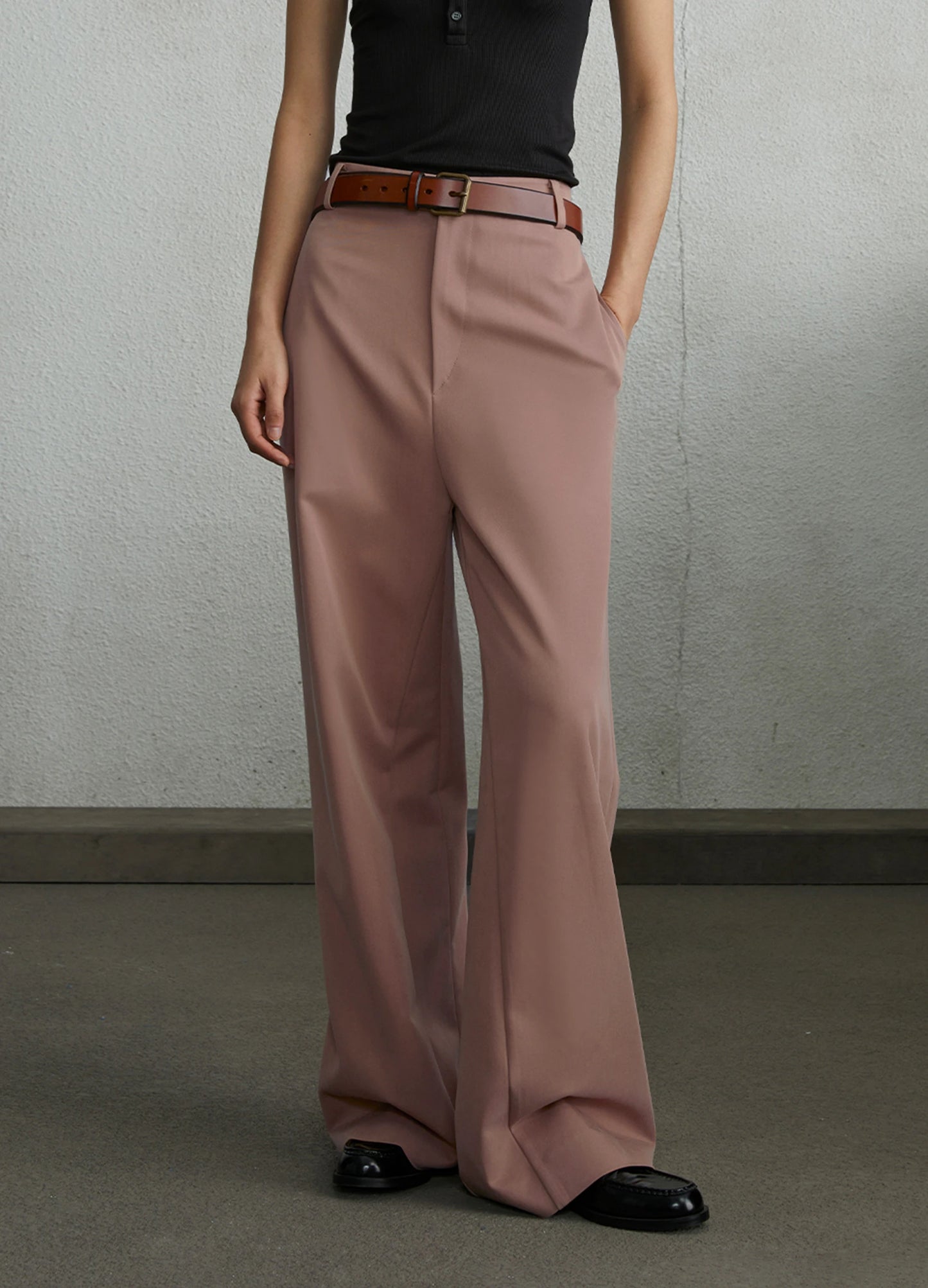 Lotus Suede Trousers
