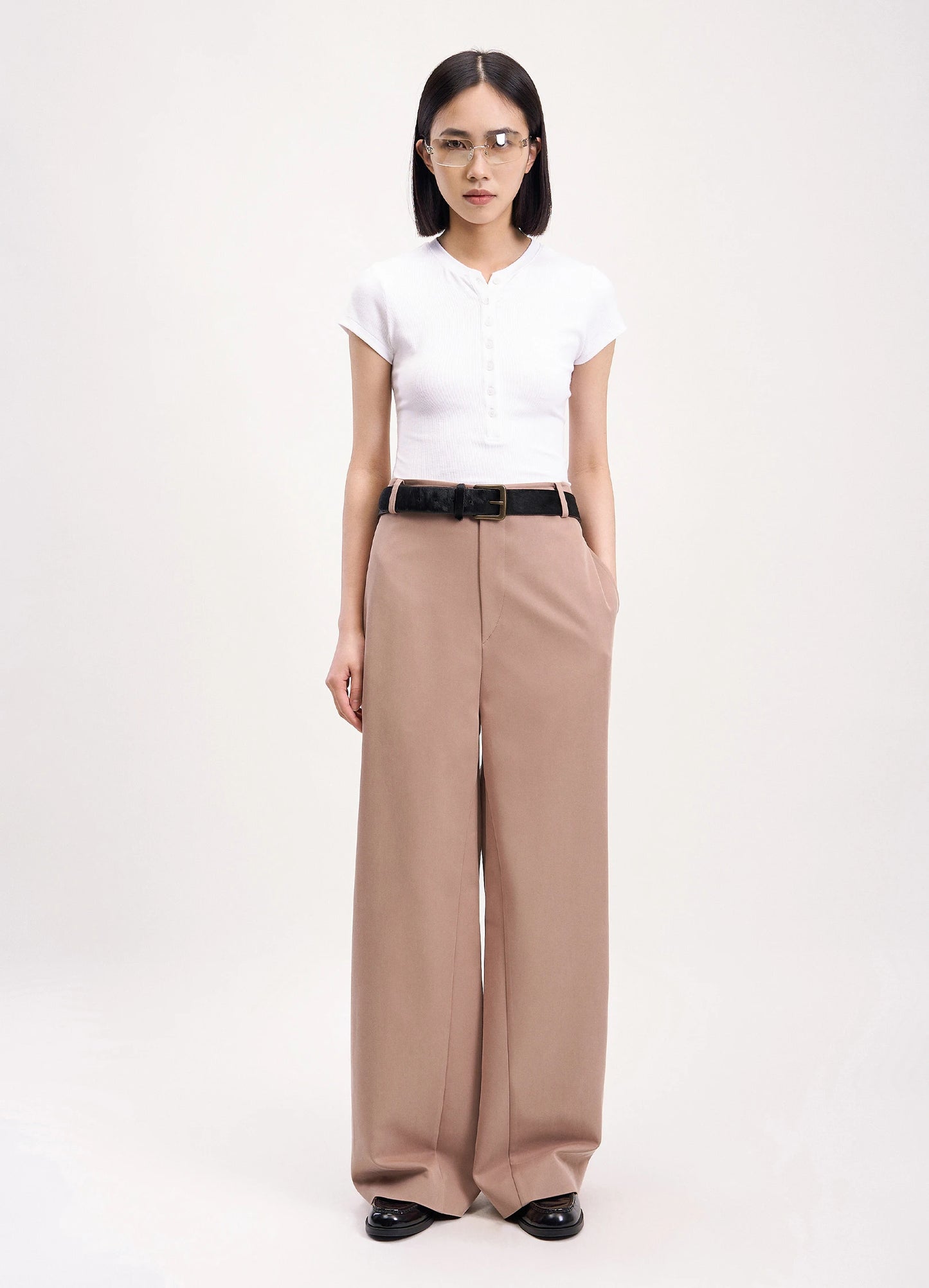 Lotus Suede Trousers