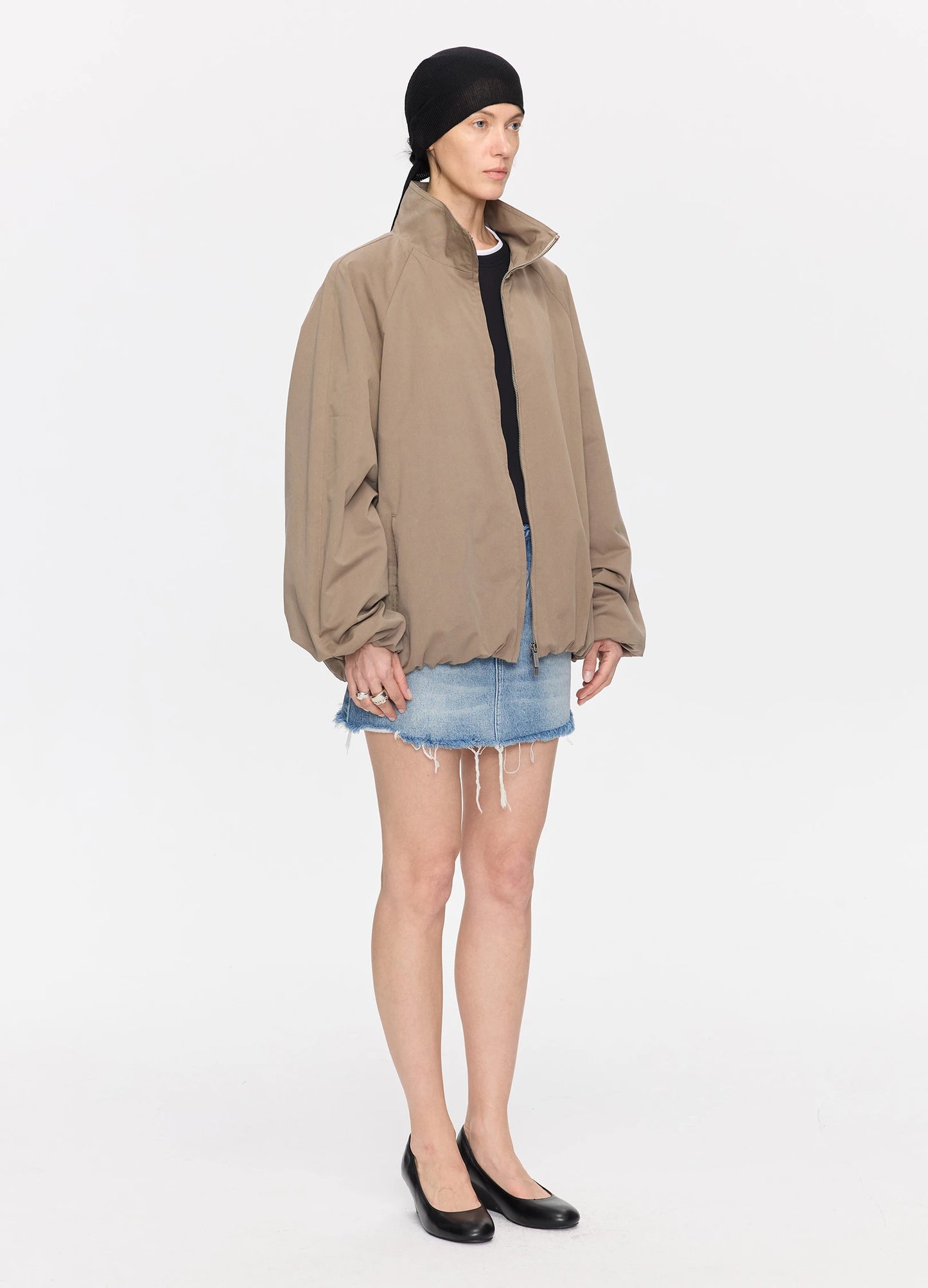 Lyocell Volume Jacket
