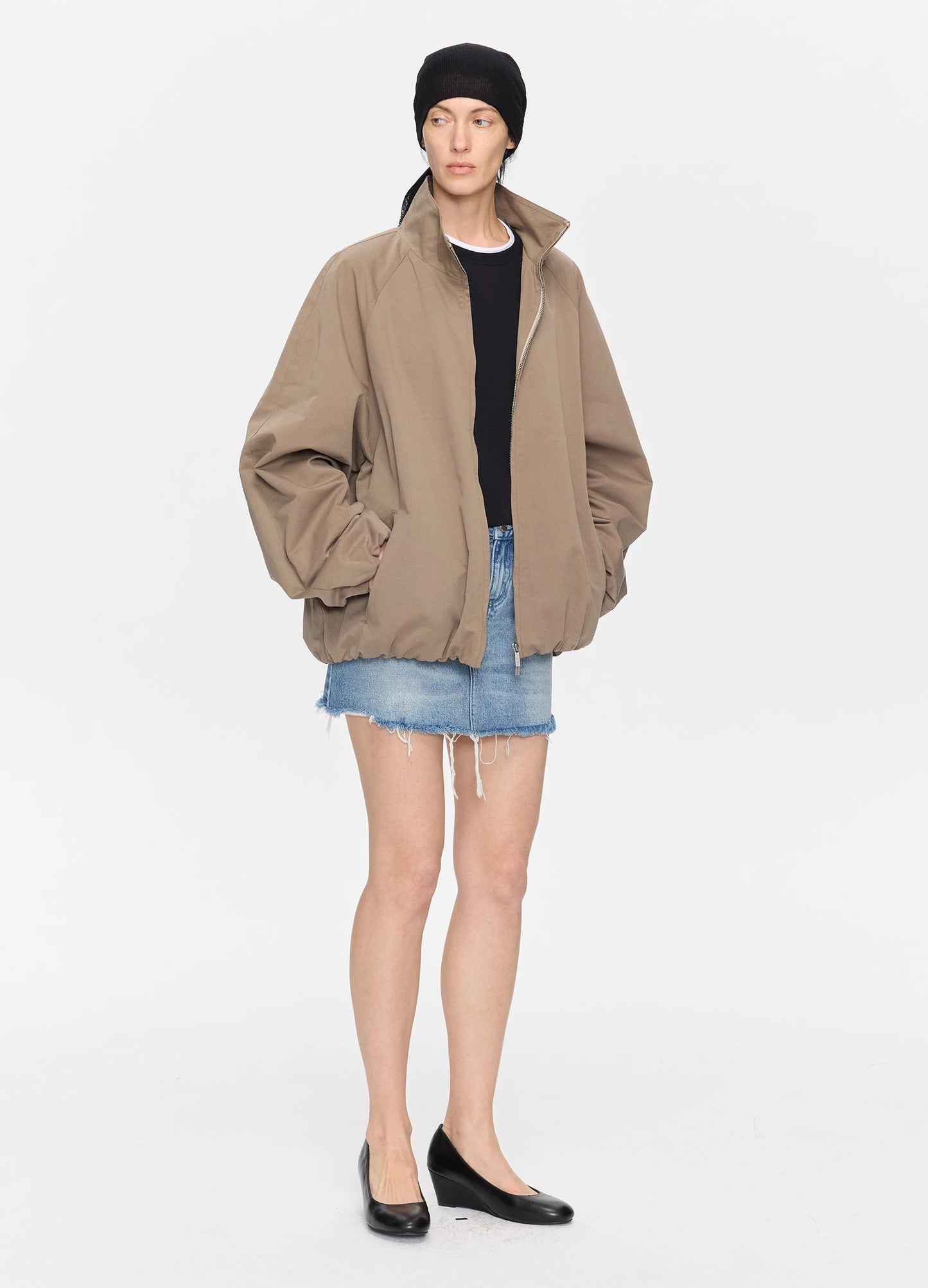 Lyocell Volume Jacket