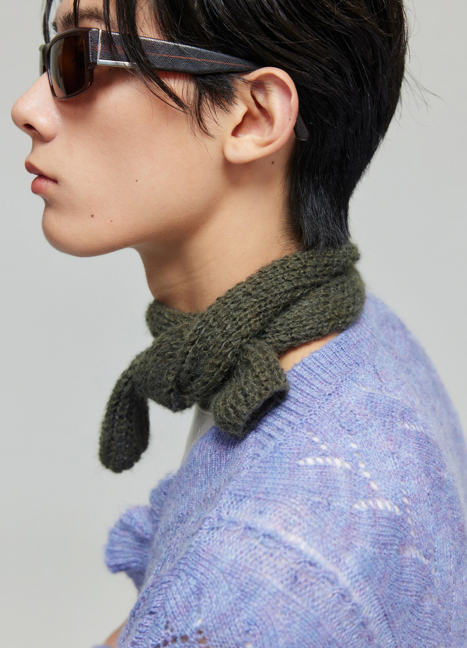 Mini Knit Scarf – VERSEAS