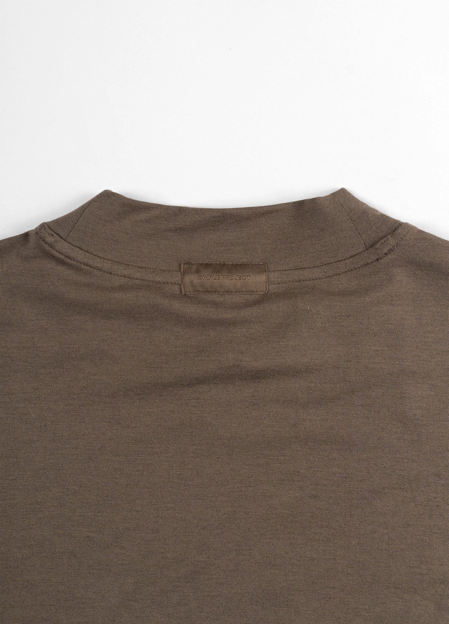 Merino Mock Neck Tee