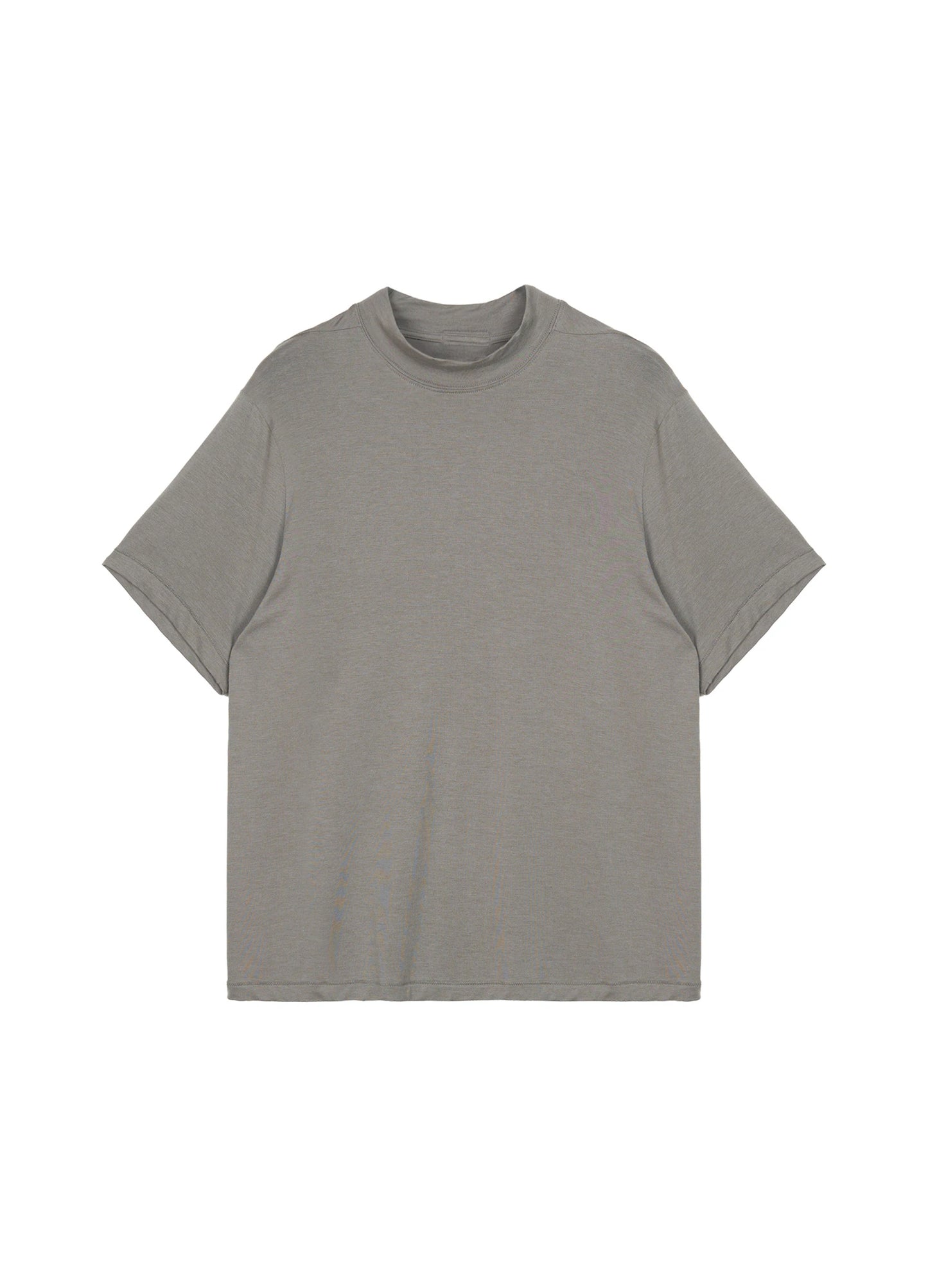 Merino Mock Neck Tee